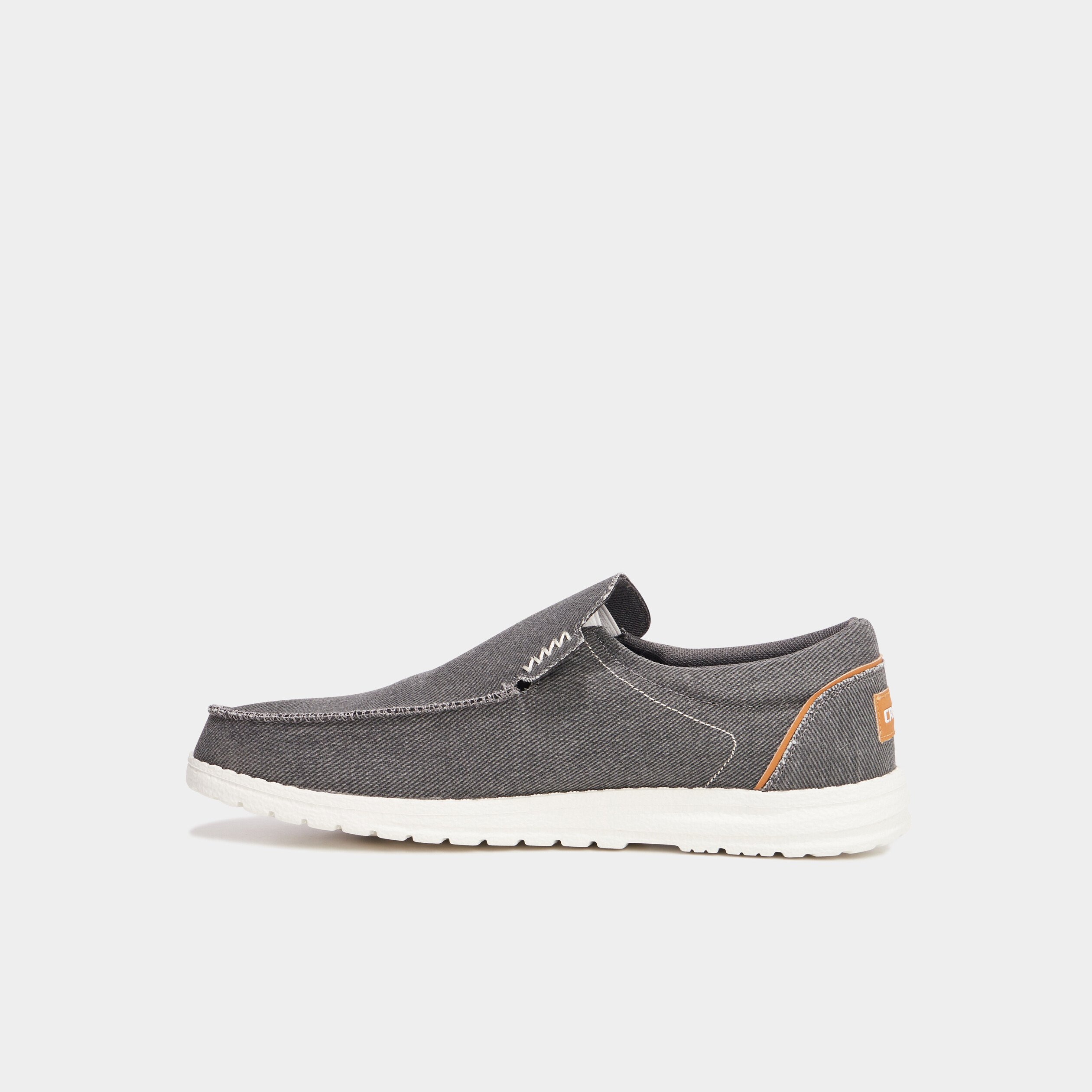 loafer en toile gris homme Loafer en toile gris homme