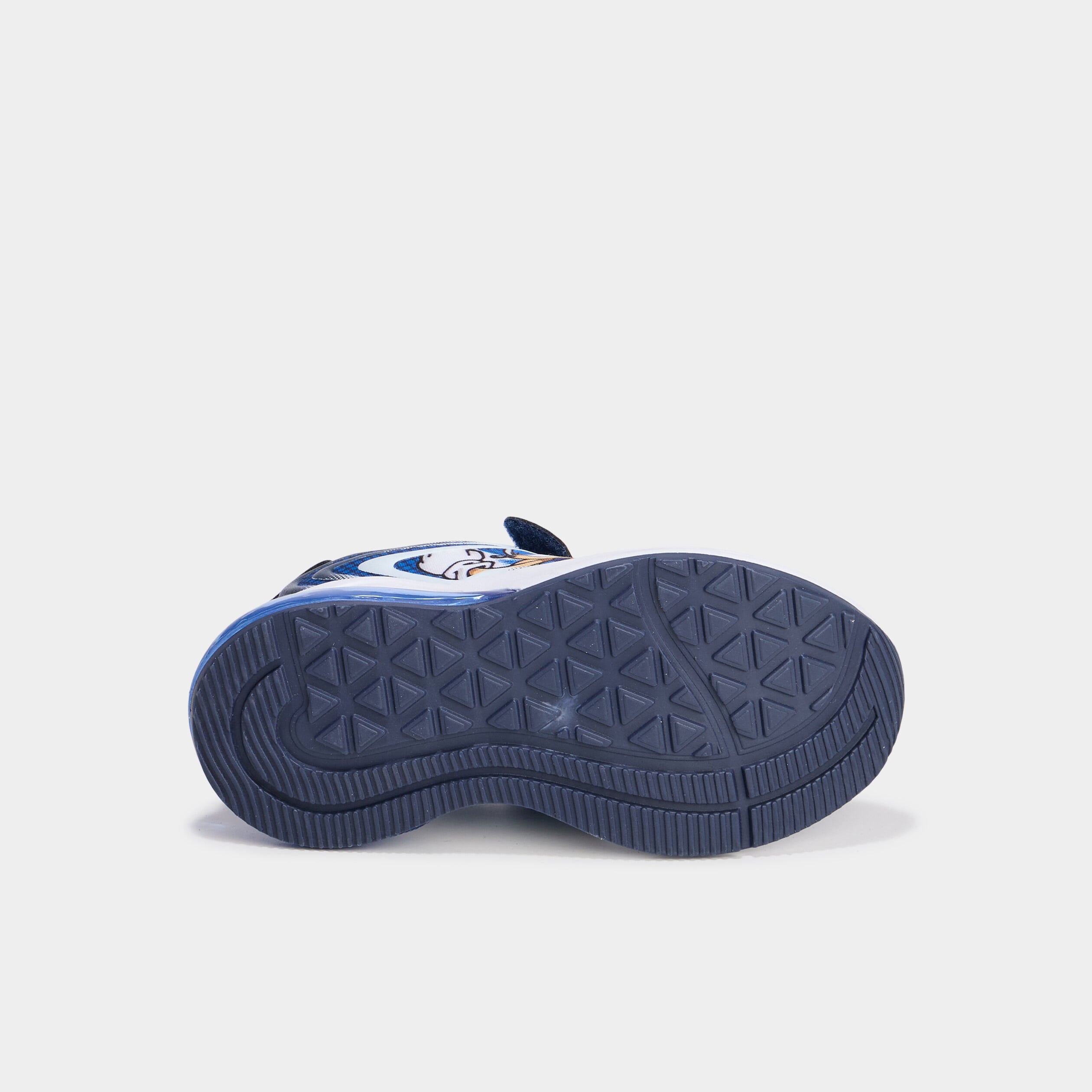 Baskets Garçon Athletic Works - Lumineuses - Pointure 4 - Bleu/vert/noir - Semelle Mémoire De Forme
