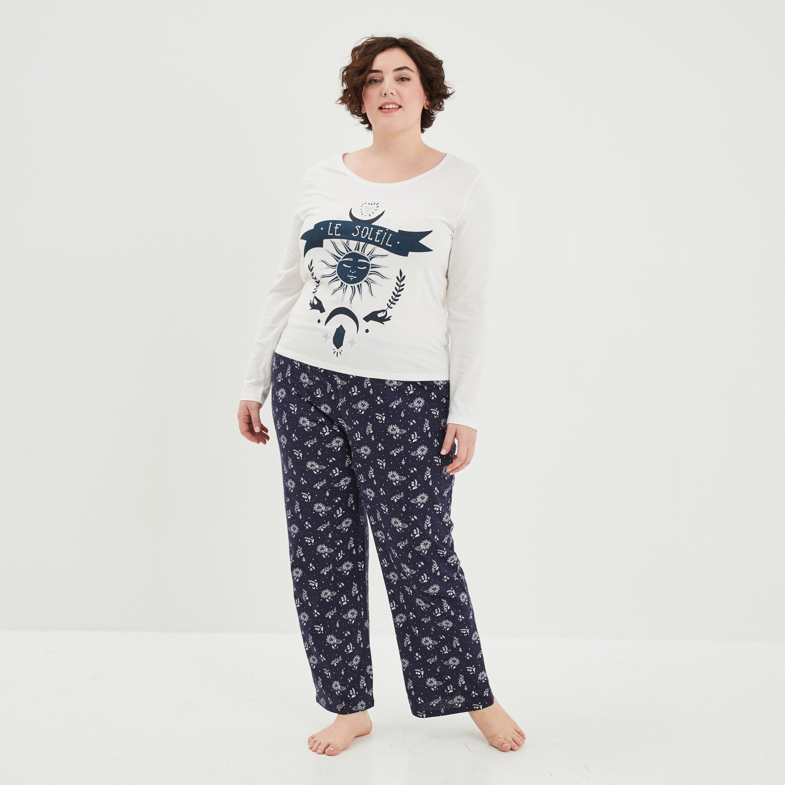 Pyjama femme grande taille la halle clearance