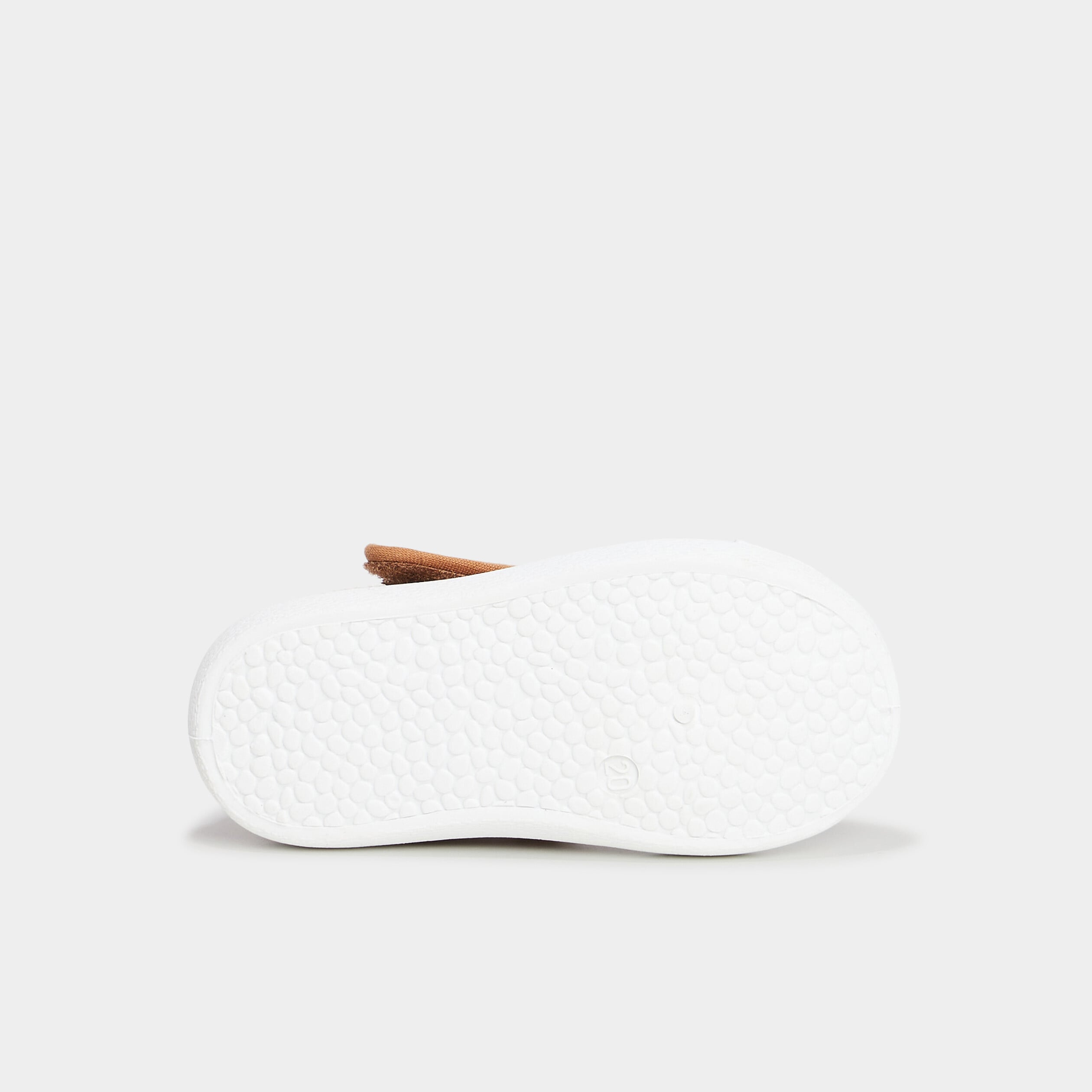 Chaussures renforc&eacute;es &agrave; semelle souple marron b&eacute;b&eacute; gar&ccedil;on