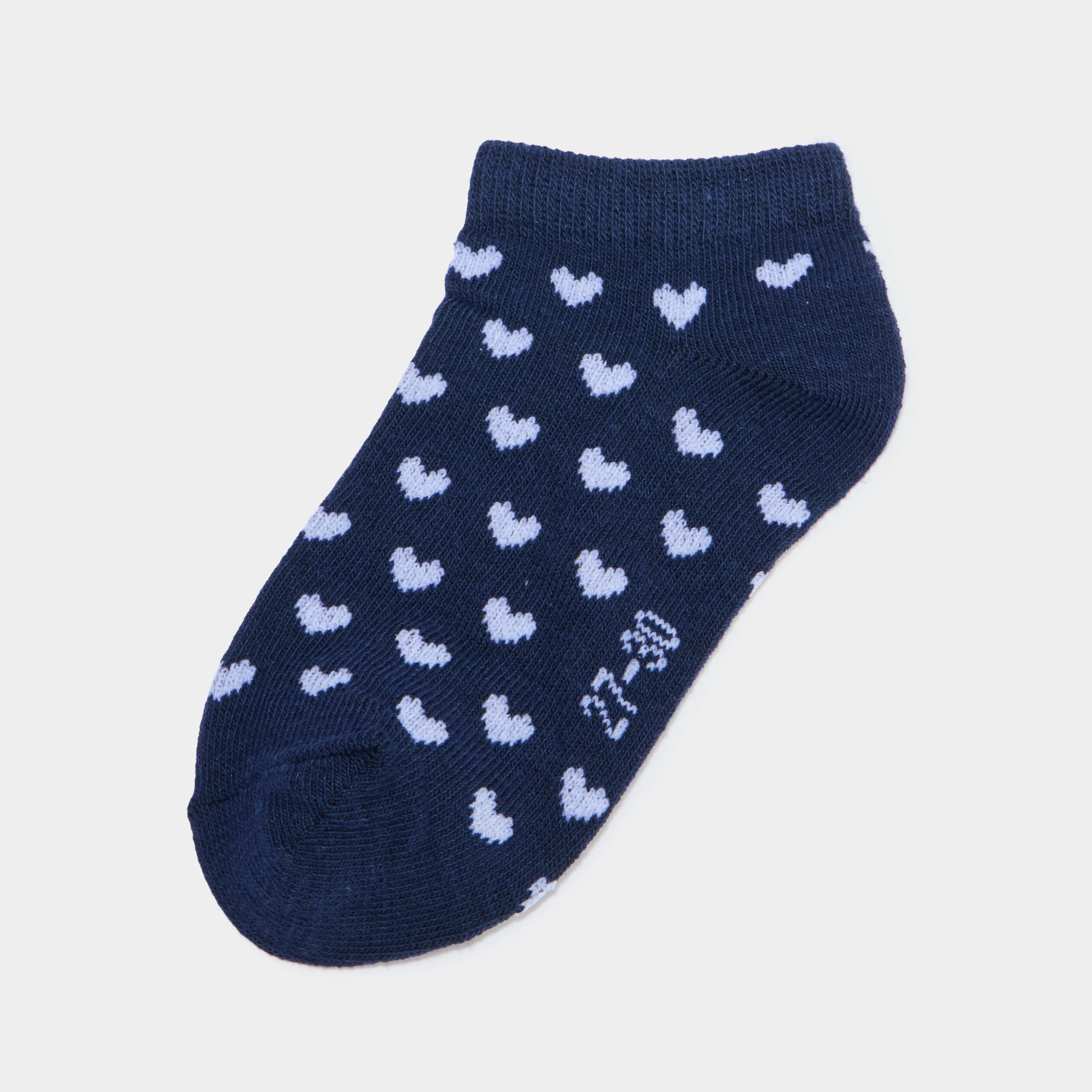 Lot 5 paires chaussettes invisibles multicolore fille