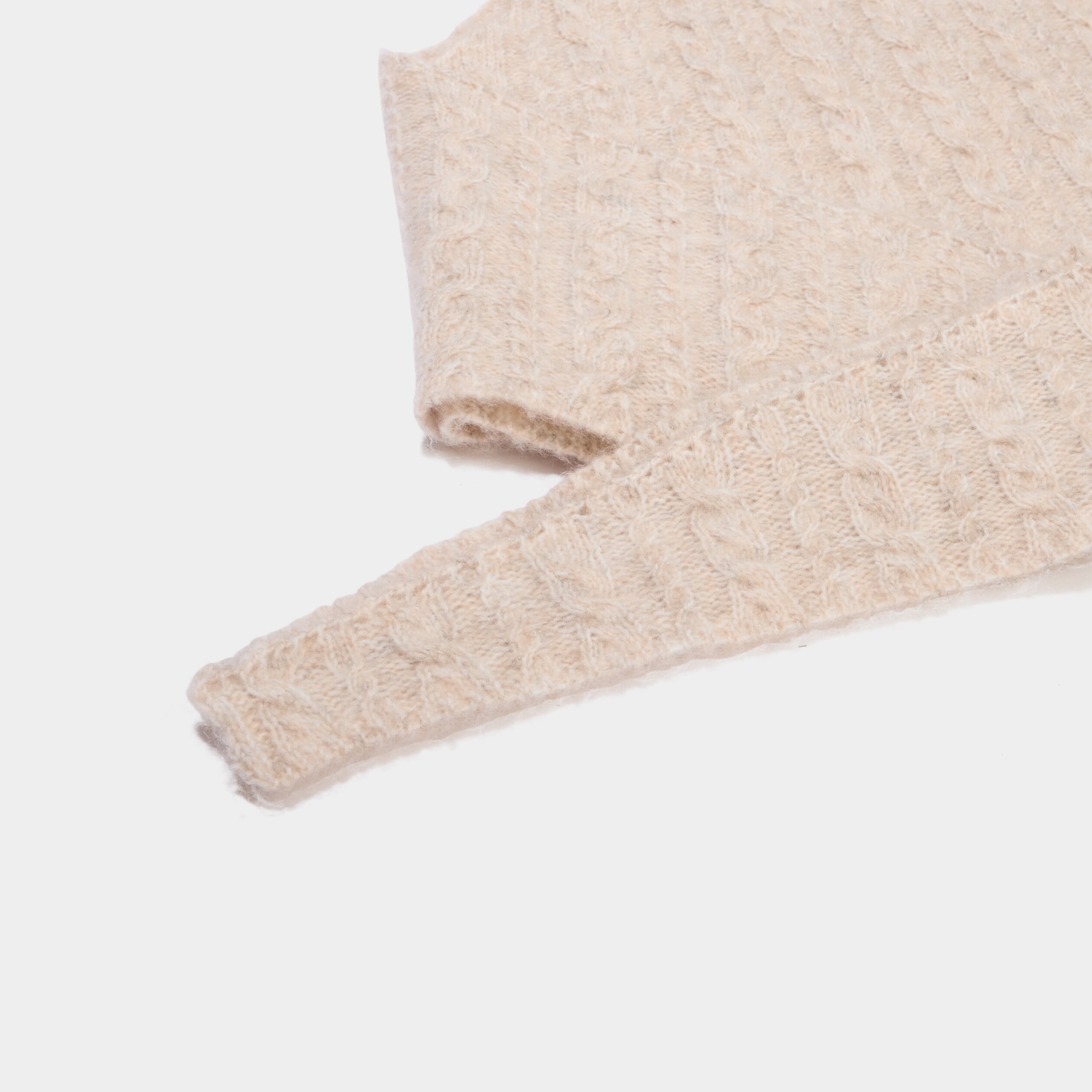 Cagoule avec &eacute;charpe int&eacute;gr&eacute;e beige femme