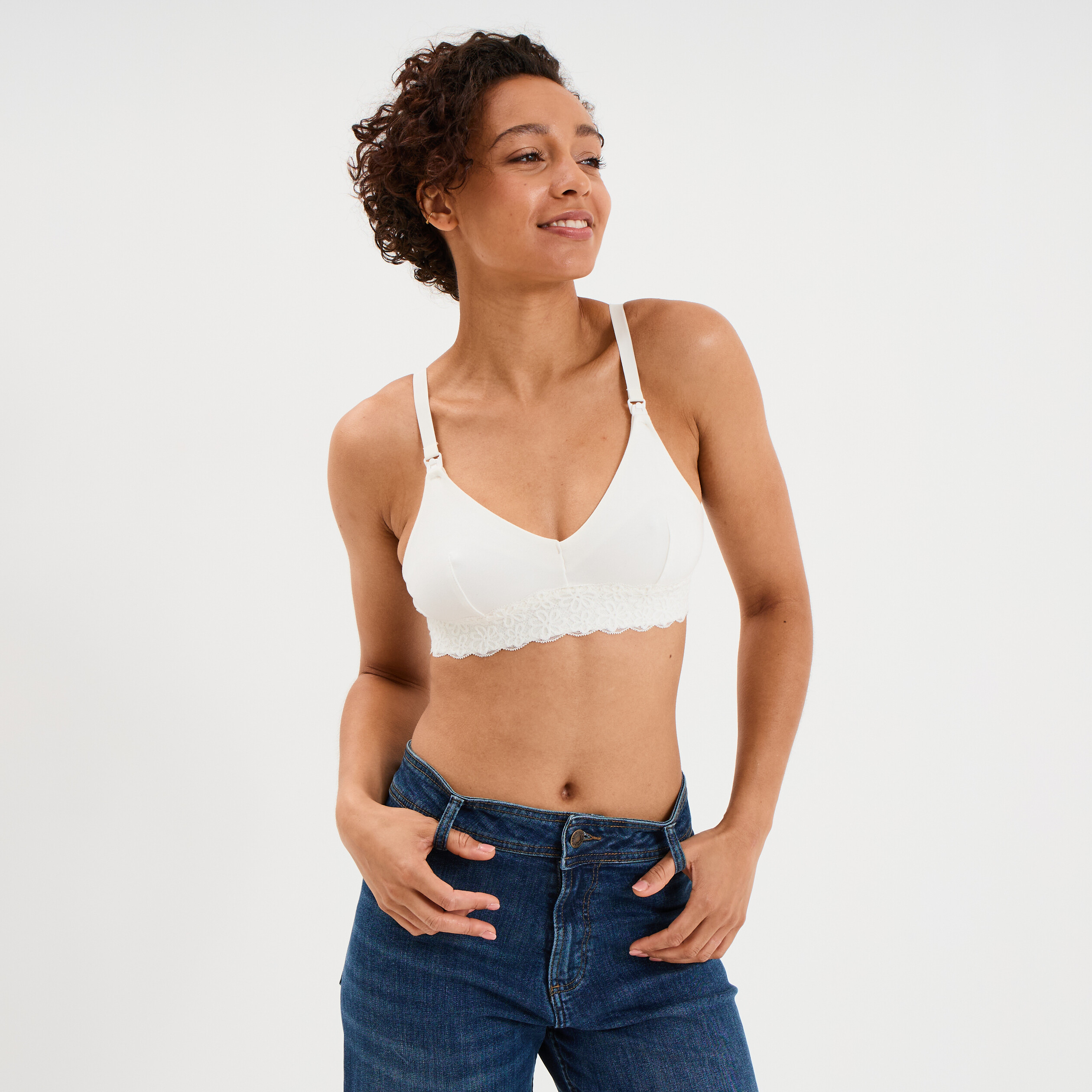 Lot de 2 soutiens-gorge d'allaitement noir femme