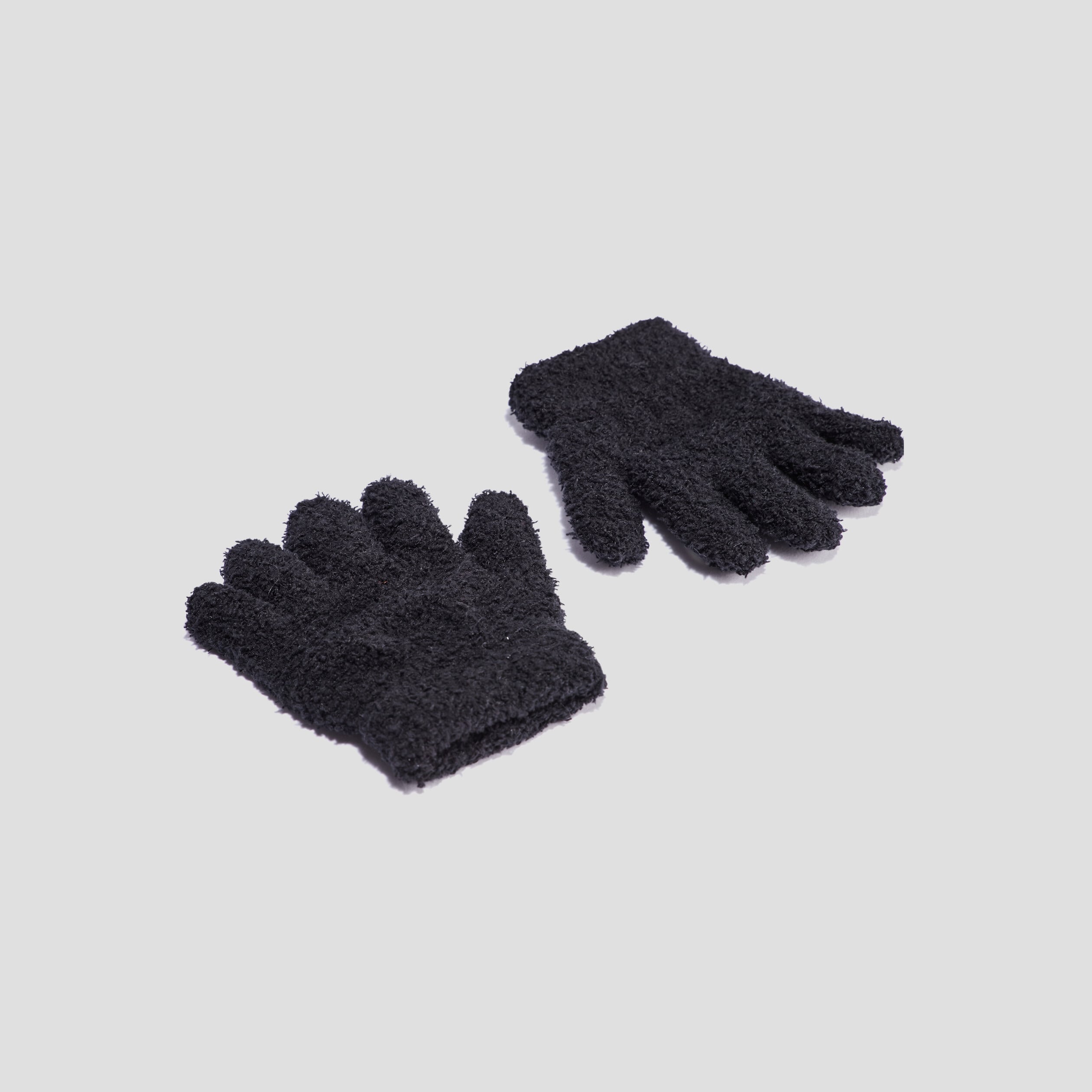 Gants noir fille