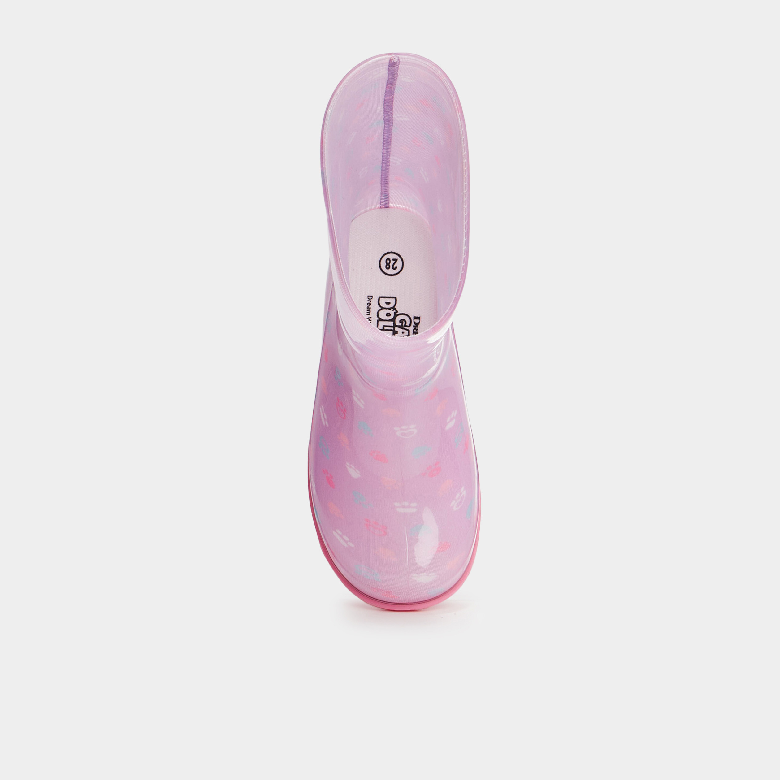 bottes de pluie gabby la maison magique mauve fille Bottes de pluie Gabby la maison magique mauve fille