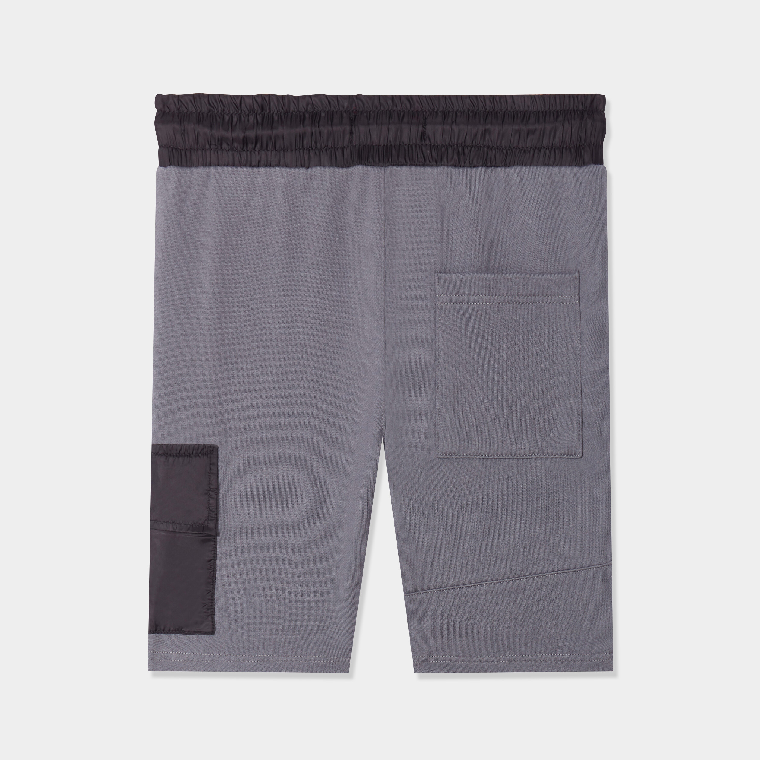 short jogging droit liberto gris garcon Short jogging droit Liberto gris garçon