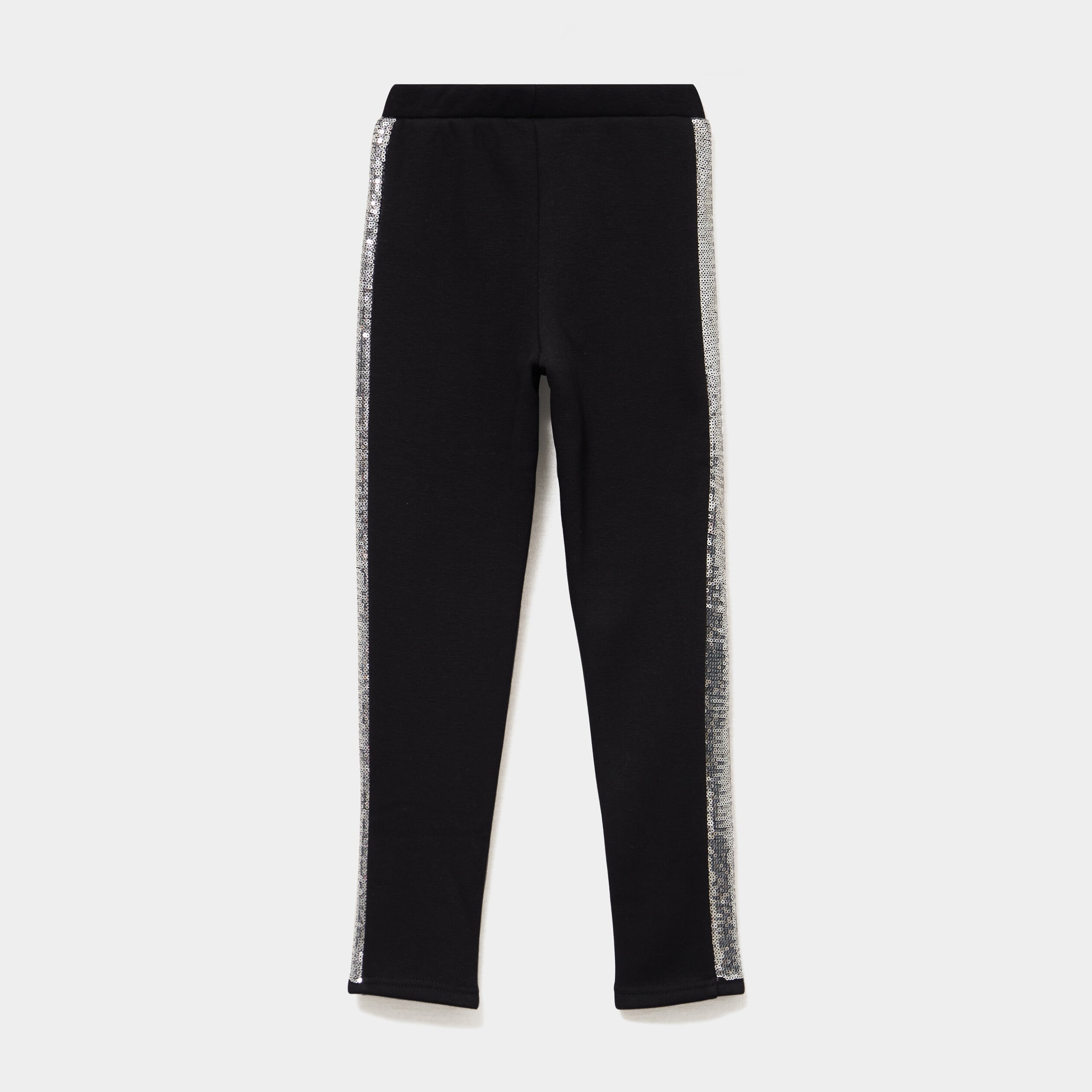 Legging ajust&eacute; &agrave; paillettes Stitch noir fille