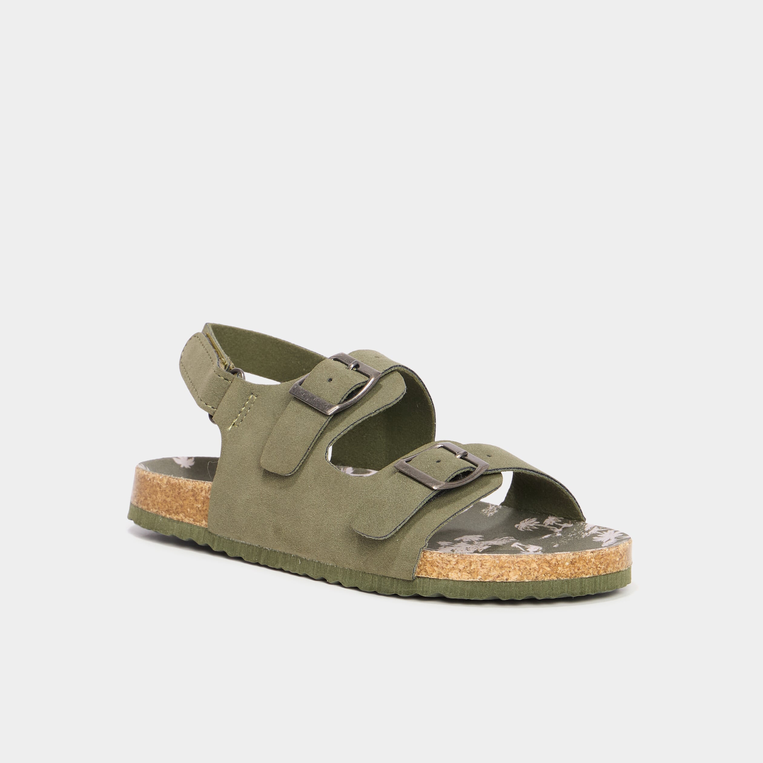 Sandales vert kaki gar&ccedil;on