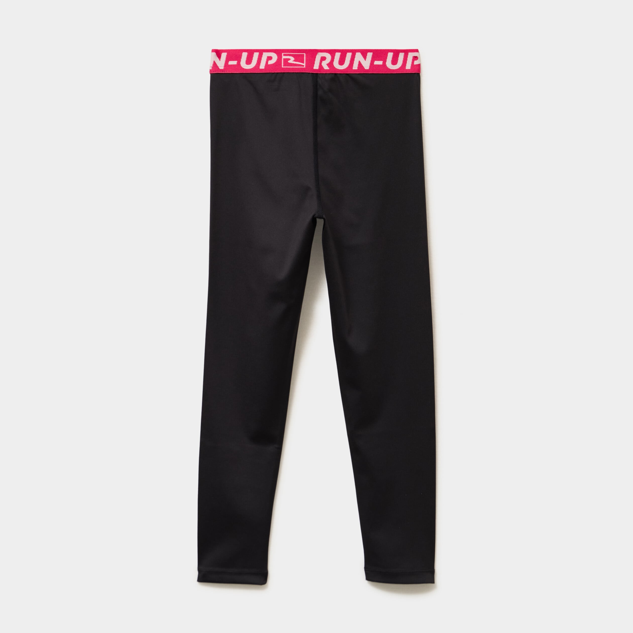 Legging stretch taille &eacute;lastiqu&eacute;e noir fille