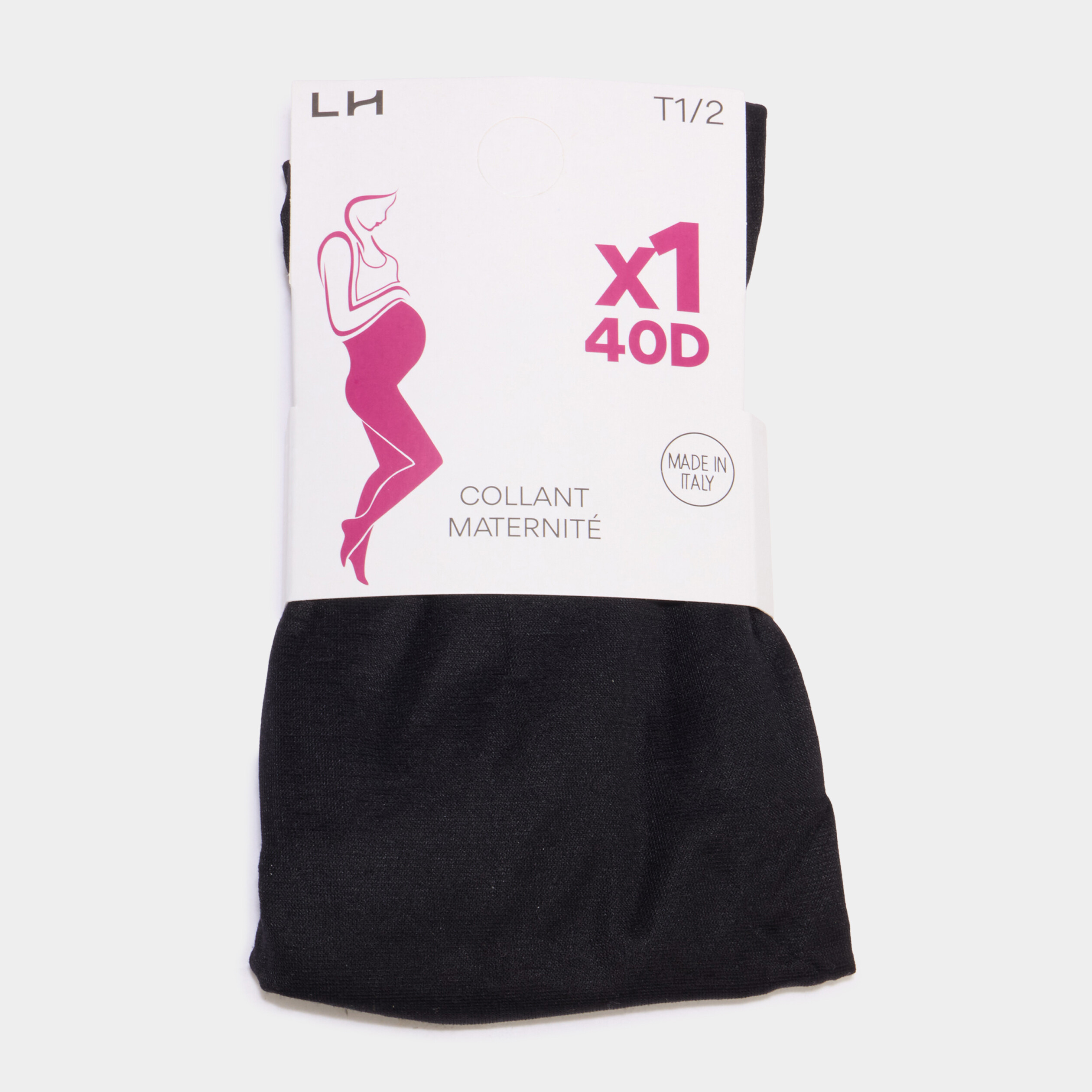 Collant de grossesse 40D noir femme
