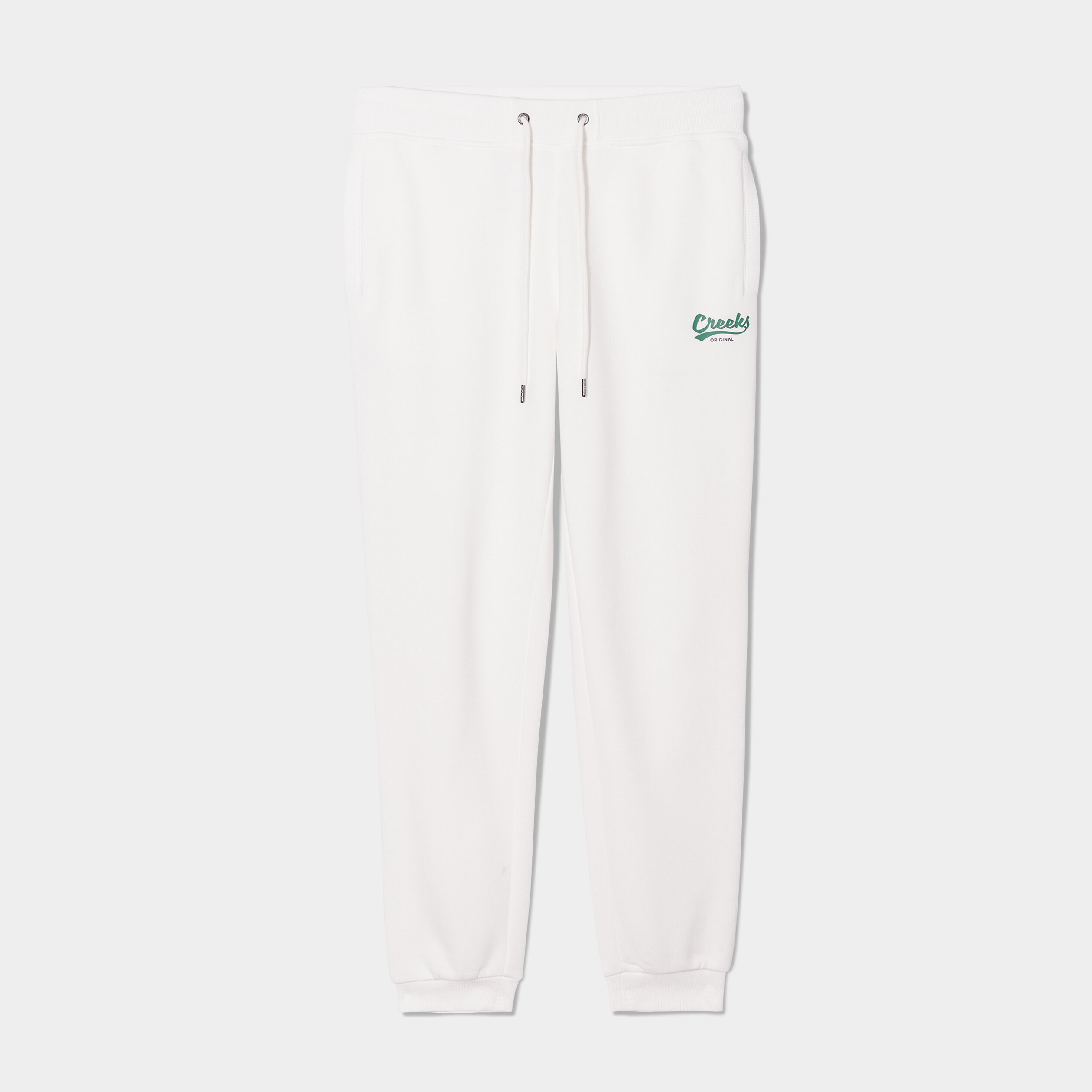 pantalon de jogging droit creeks blanc homme Pantalon de jogging droit Creeks blanc homme