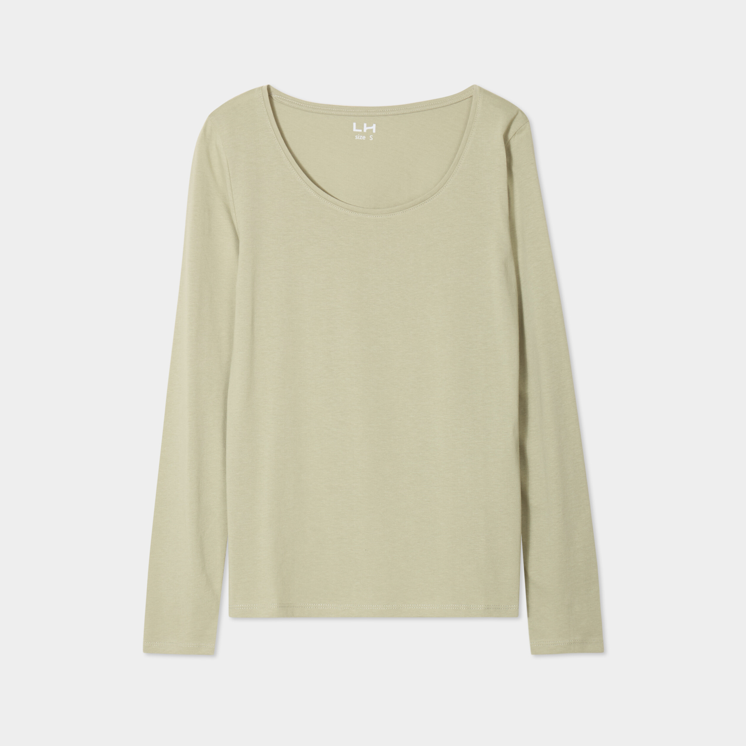 t shirt manches longues vert kaki femme T-shirt manches longues vert kaki femme