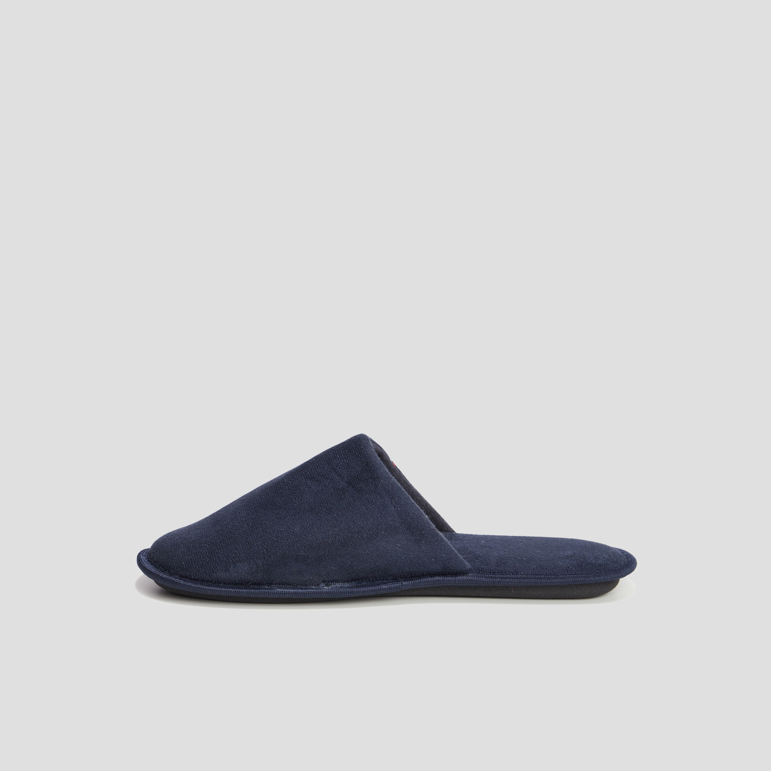 Chaussons mules Creeks bleu marine homme La Halle