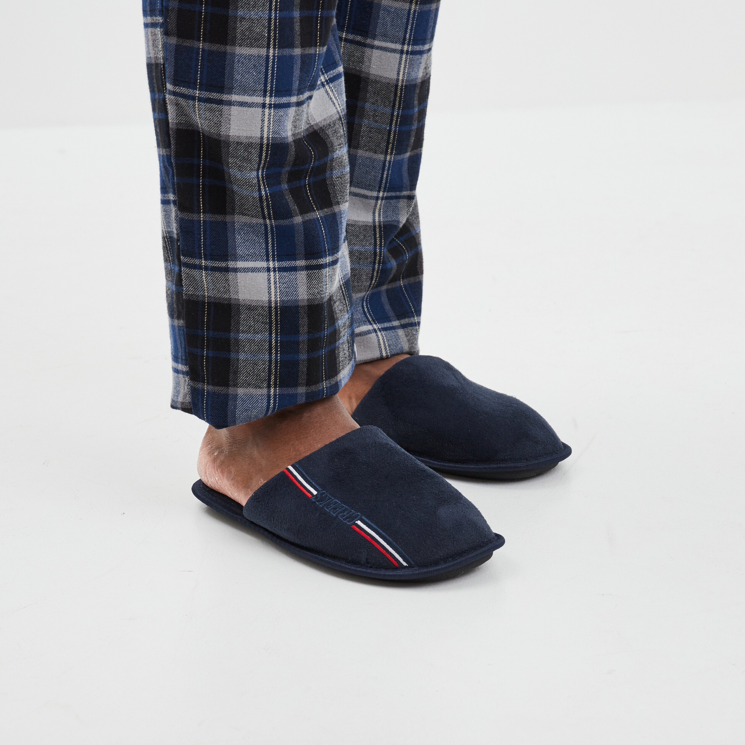 chaussons mules creeks bleu marine homme Chaussons mules Creeks bleu marine homme