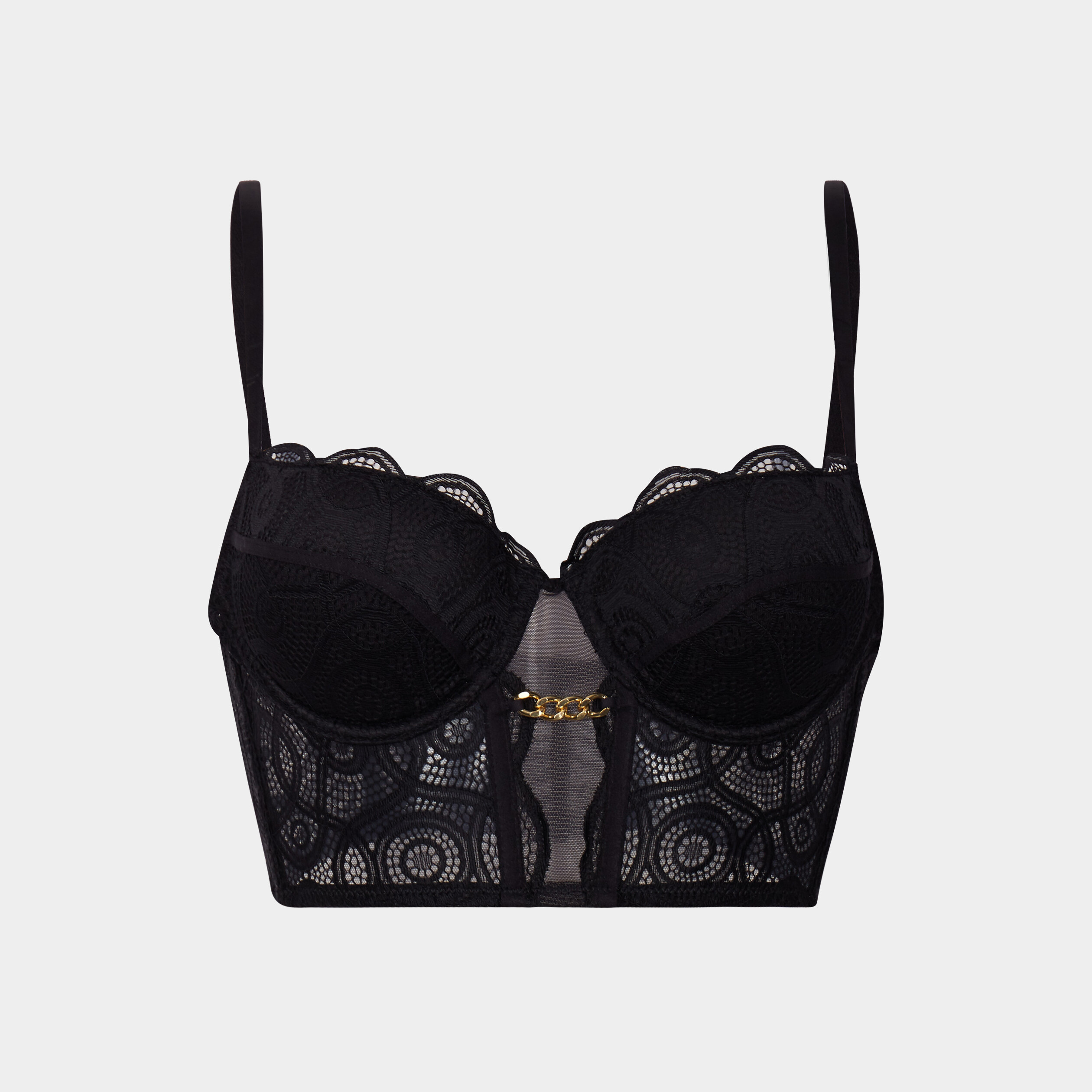 DPois Homme Soutien-Gorge Dentelle Sans Armature Érotique Lingerie Sissy Vêtements De Nuit Nuisette Babydoll Brassière Sexy Bra Transparent Haut De Danse Sous-vêtement Blanc A One Size