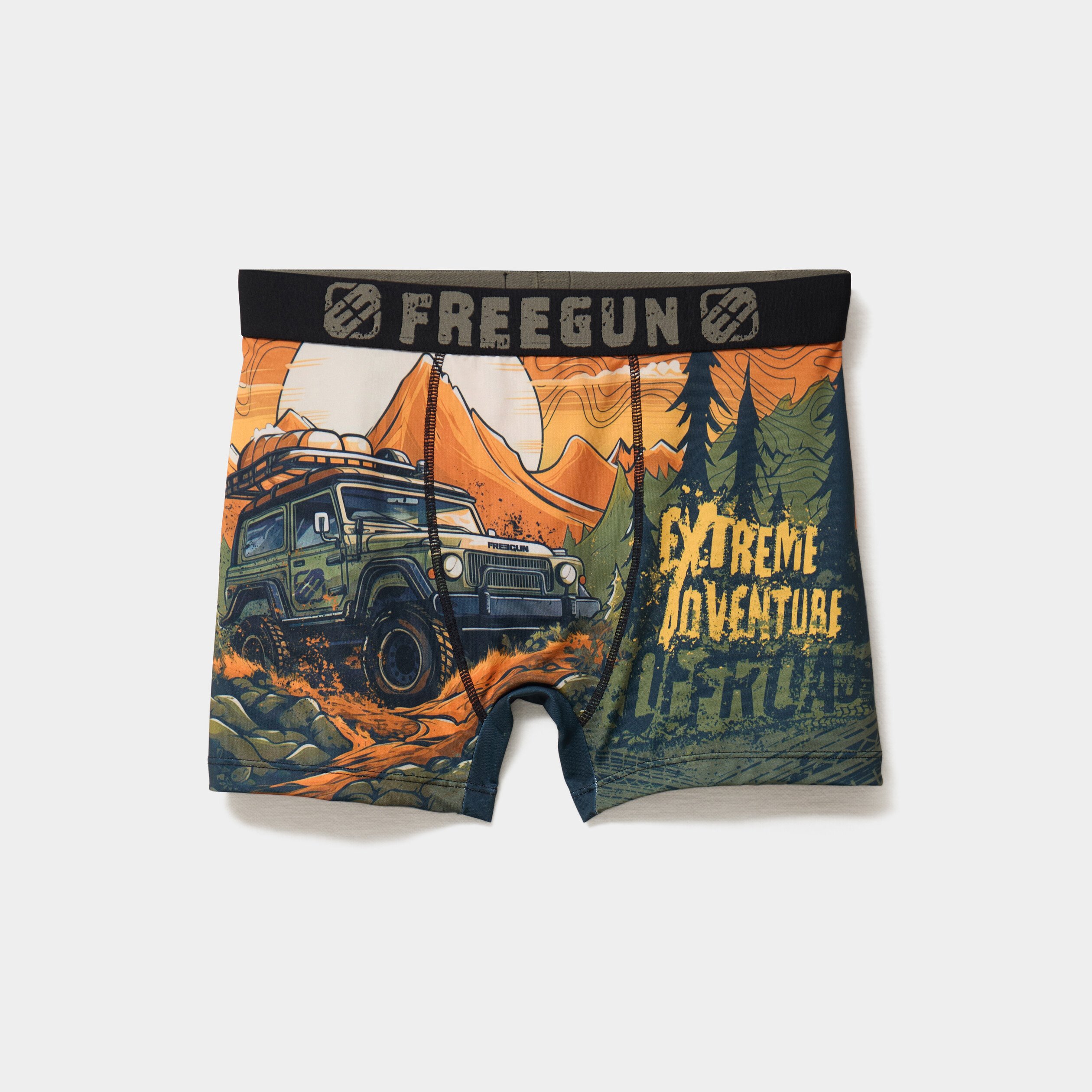 boxer jaune homme Boxer jaune homme