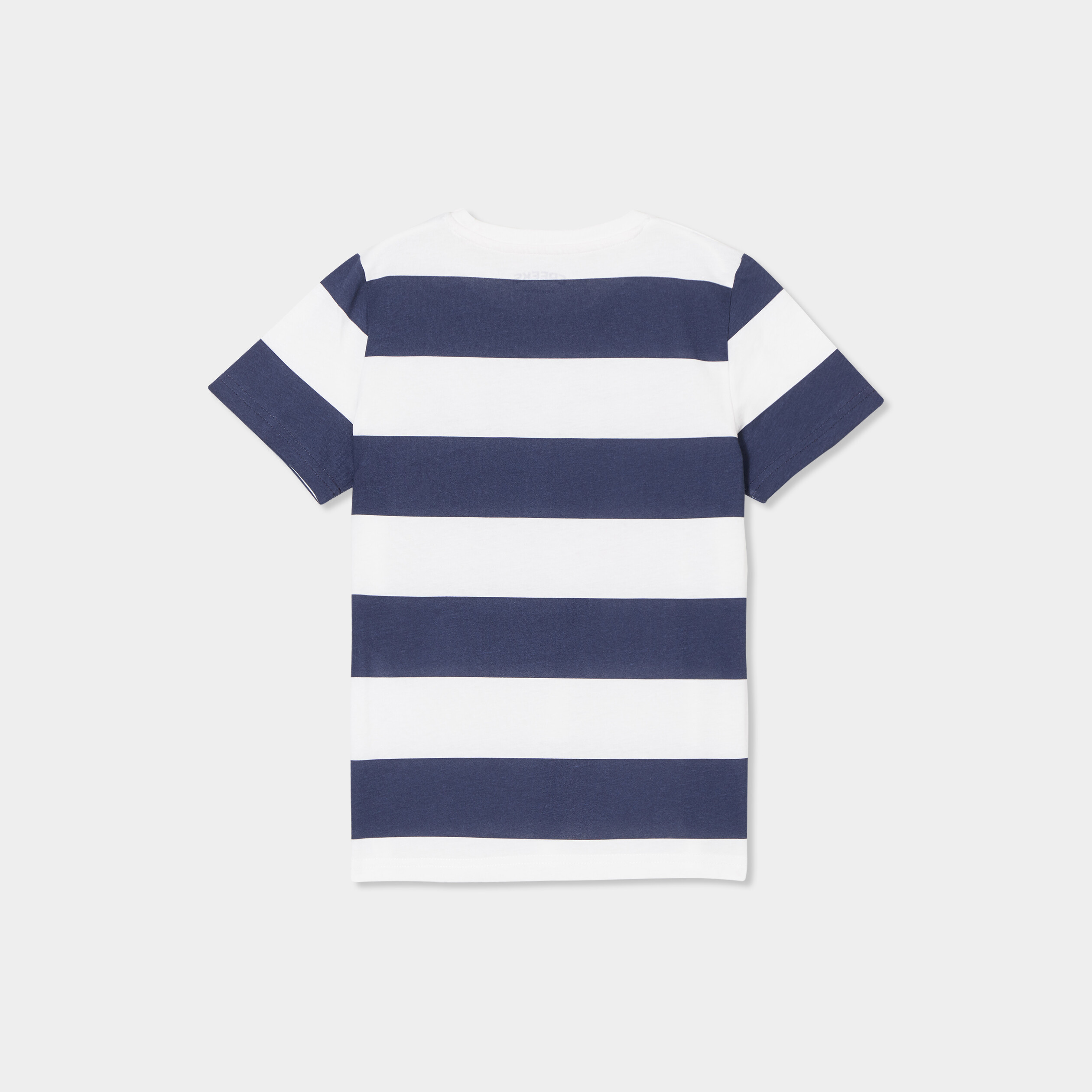 t shirt manches courtes coton creeks ecru garcon T-shirt manches courtes coton Creeks ecru garçon