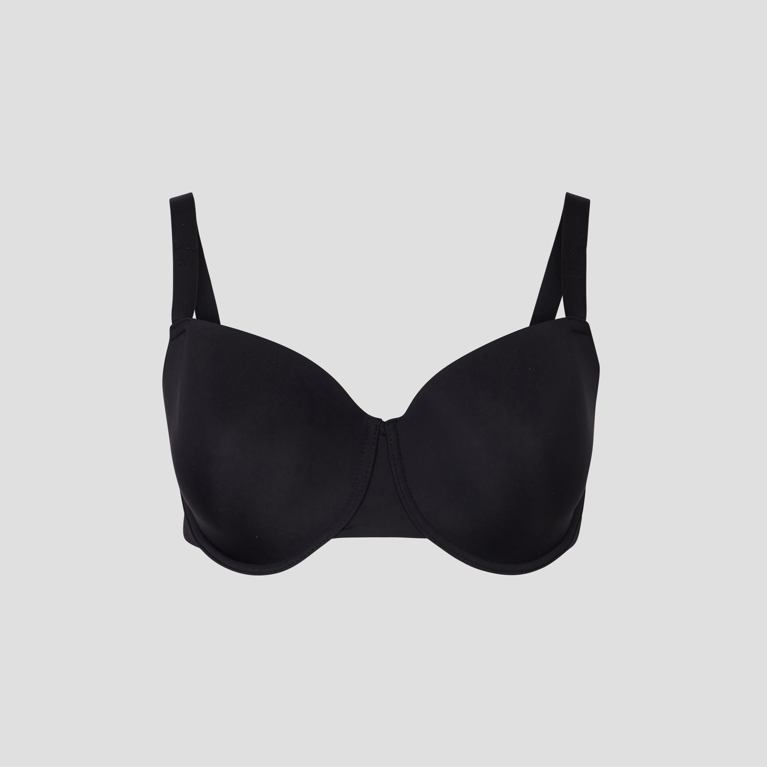 Soutien-gorge corbeille noir femme grande taille