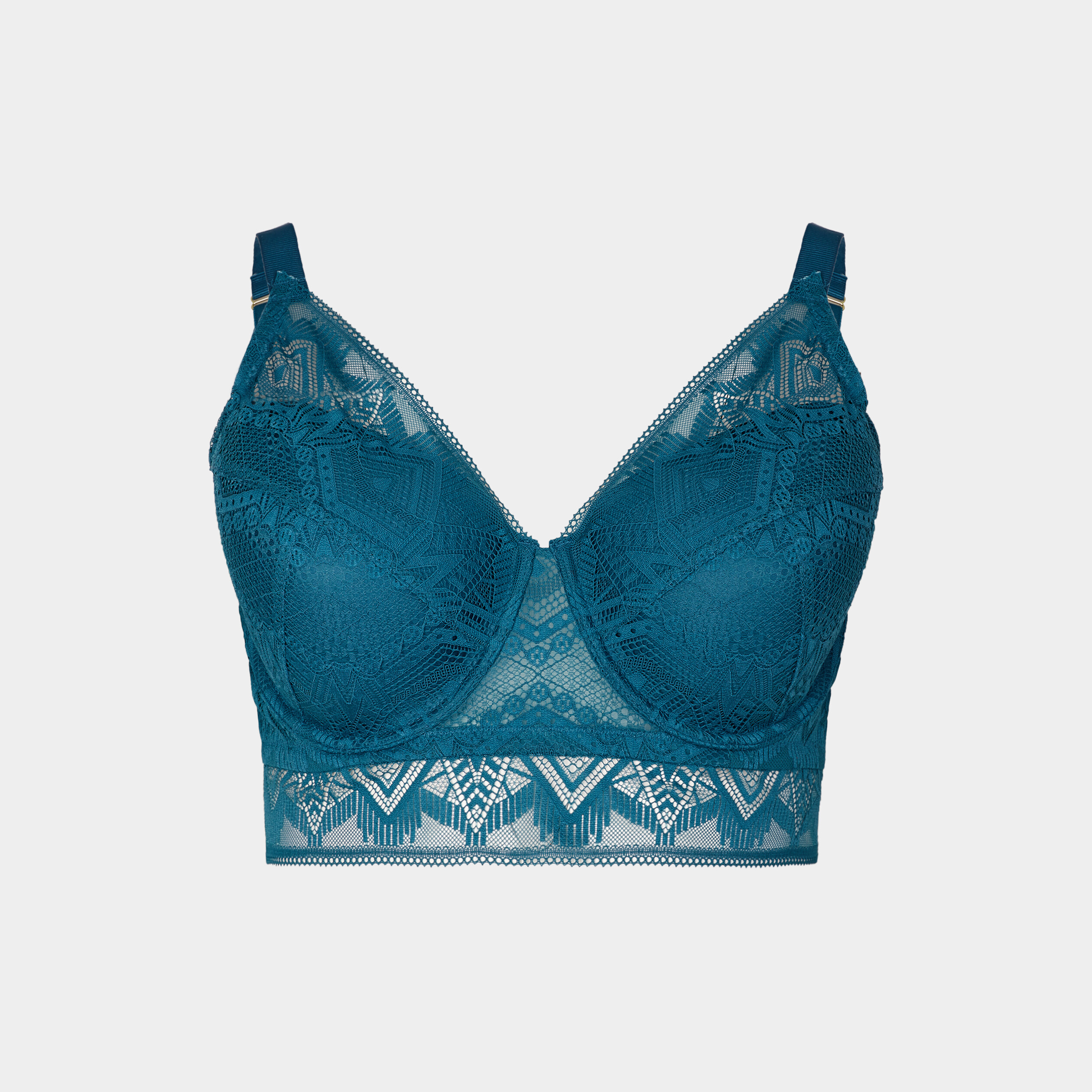 soutien gorge foulard dentelle bleu canard femmegt Soutien-gorge foulard dentelle bleu canard femme grande taille