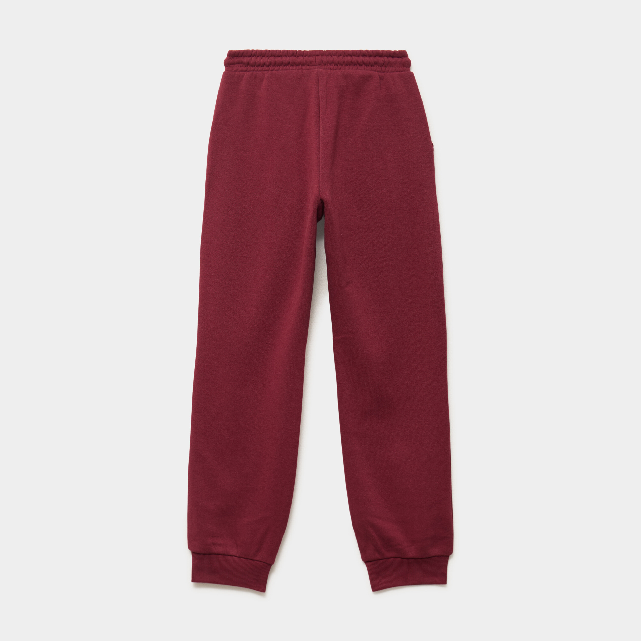 Pantalon de jogging molleton bordeaux fille