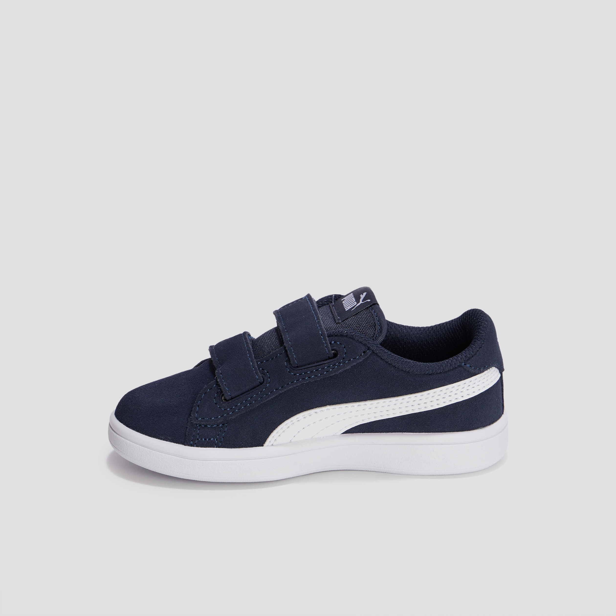 Tennis à scratchs Smash V2 SD Puma bleu marine garçon