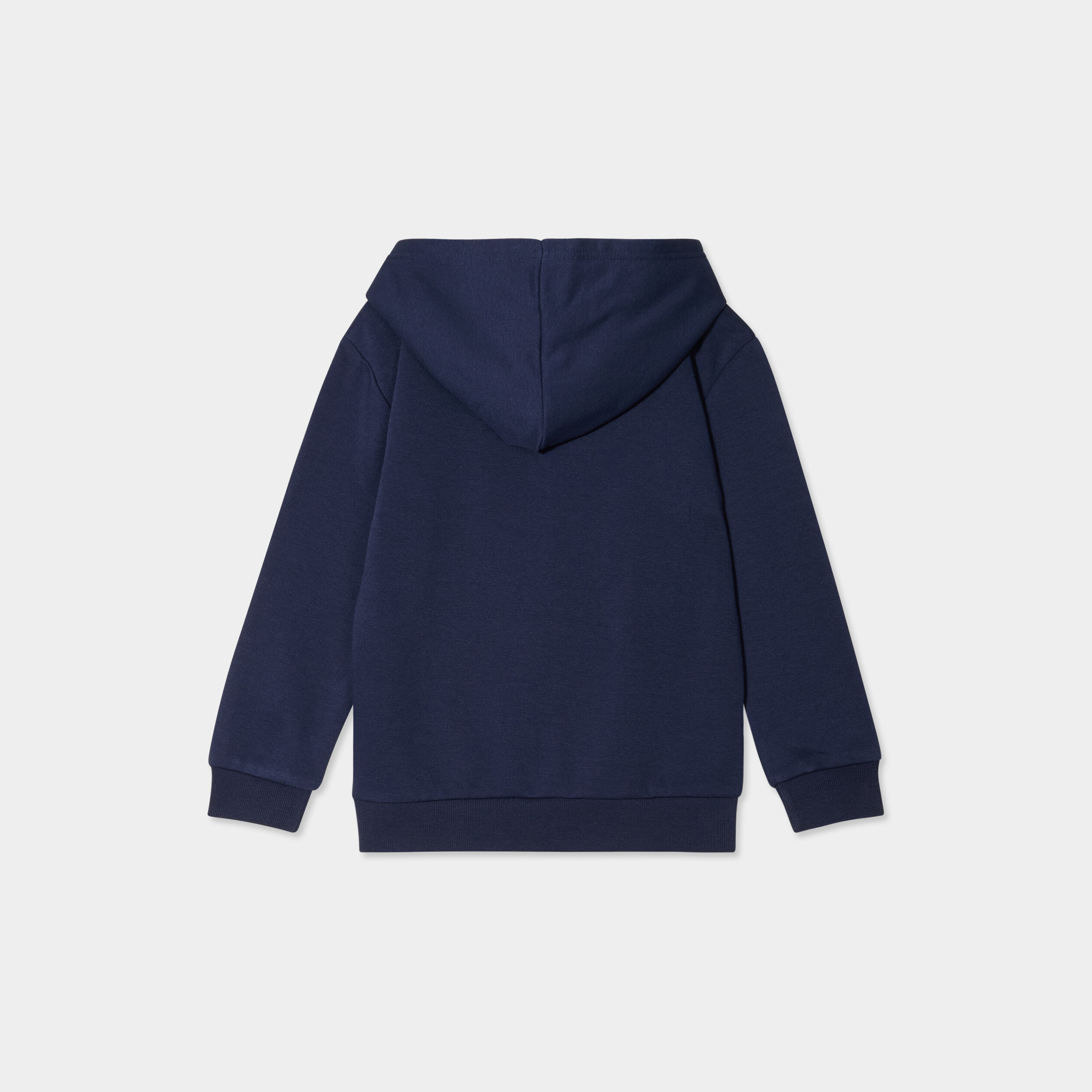 Sweat à capuche hoodie oversize bleu marine garçon