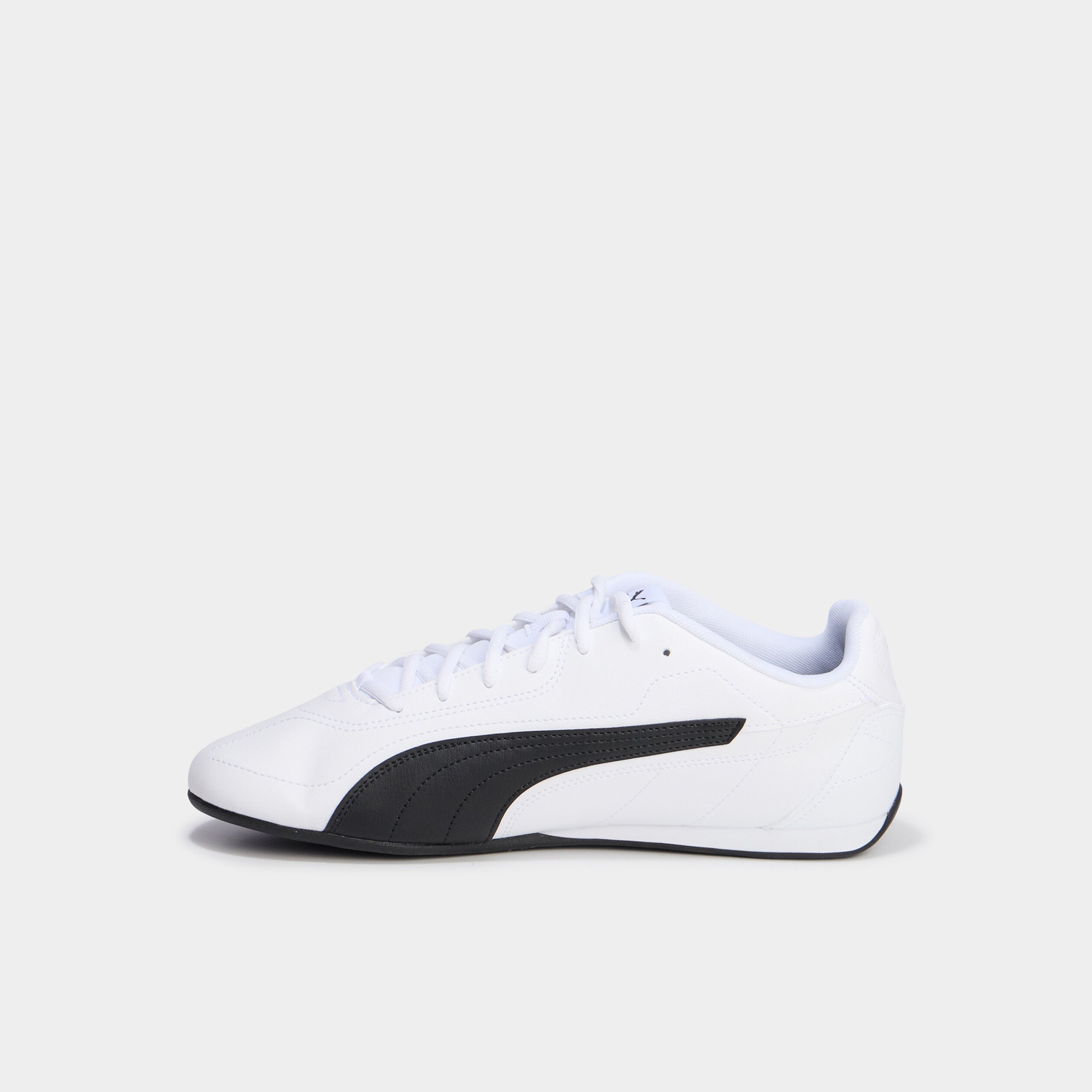 tennis basses a lacets en cuir puma blanc homme Tennis basses à lacets en cuir Puma blanc homme