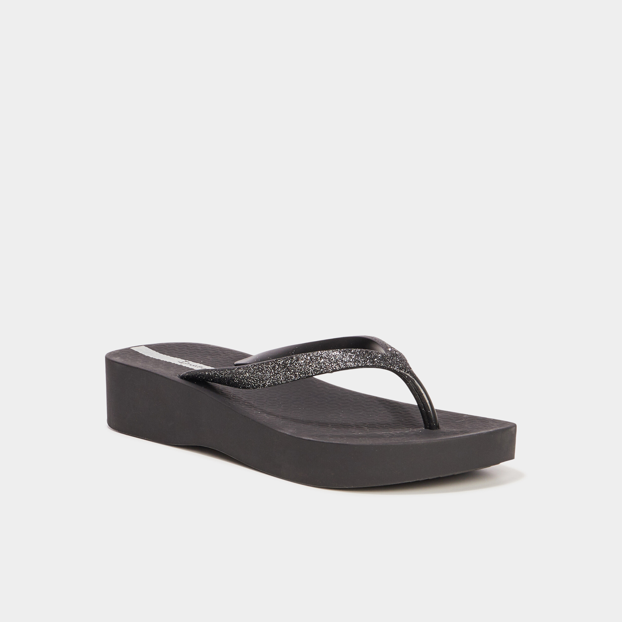 tongs plateformes ipanema noir femme Tongs plateformes Ipanema noir femme