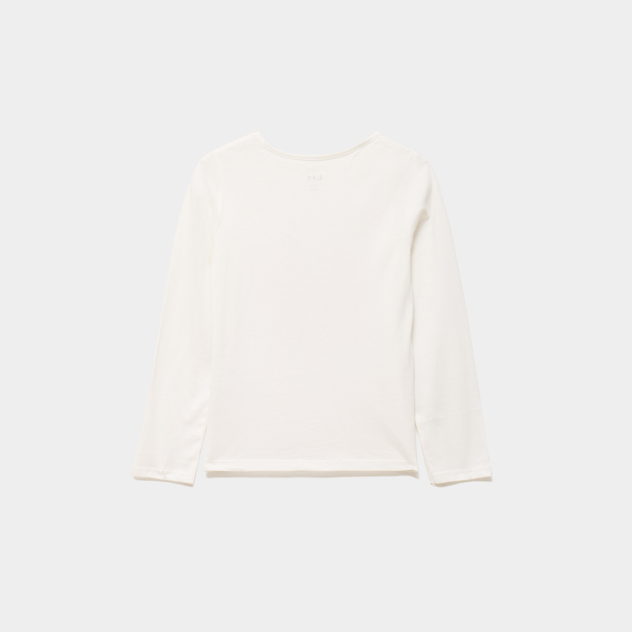 Ensemble pyjama pantalon t-shirt coton blanc fille