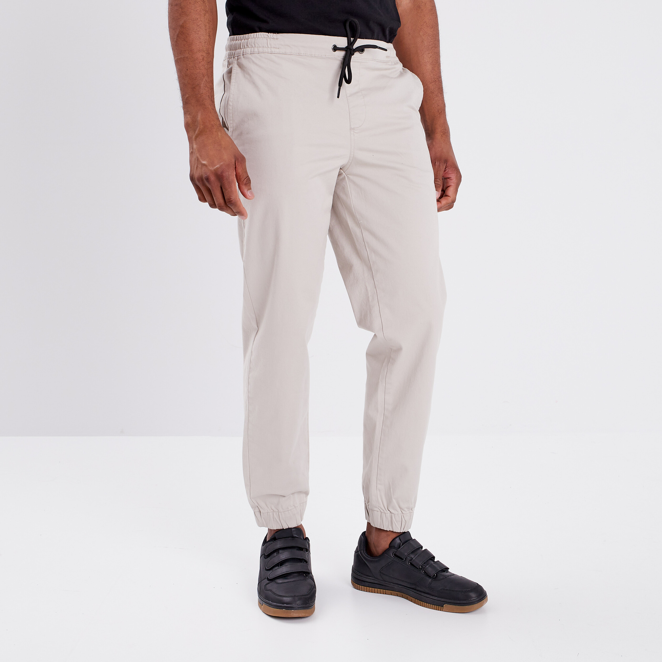 Pantalon jogpant sable homme