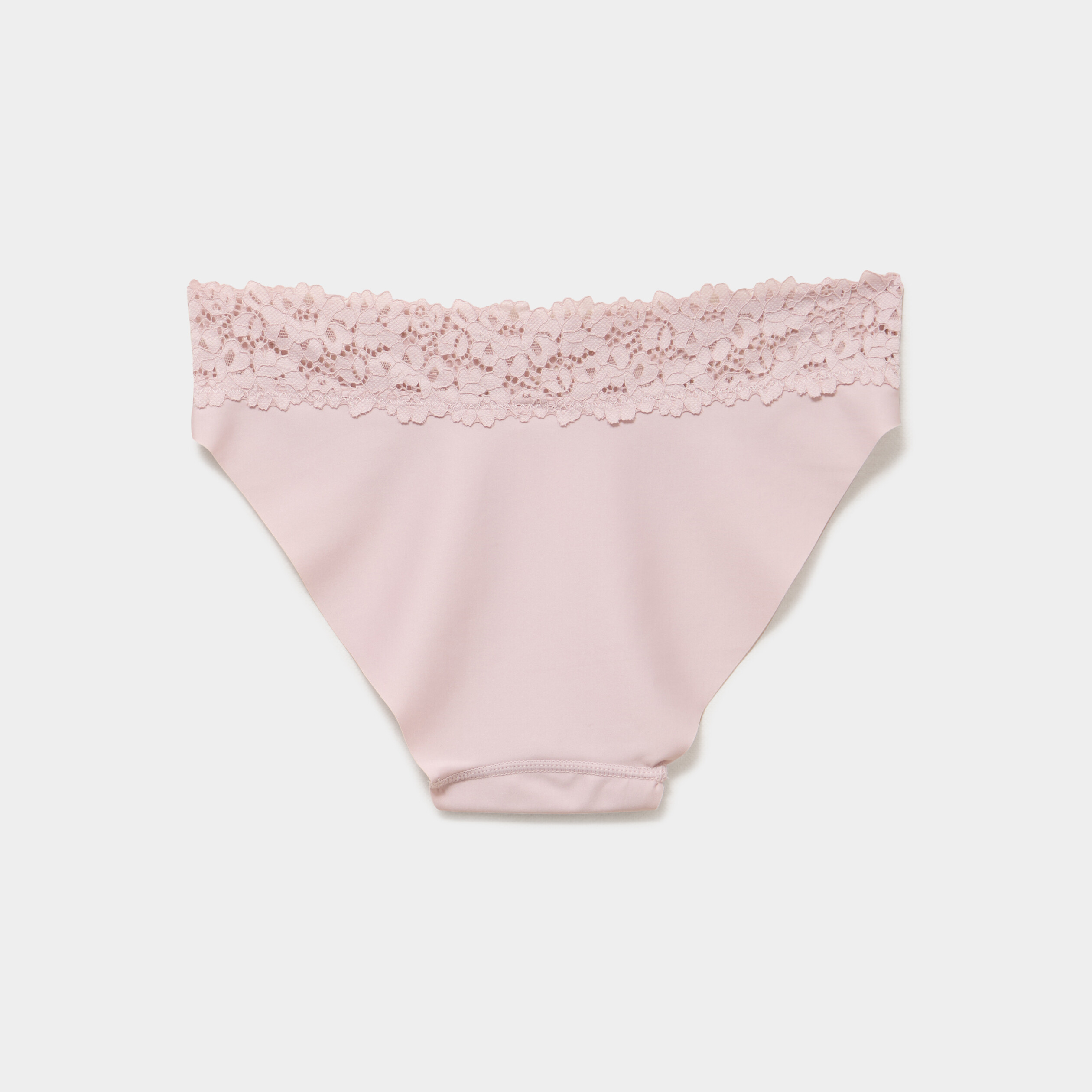 Lot 3 culottes avec dentelle parme femme
