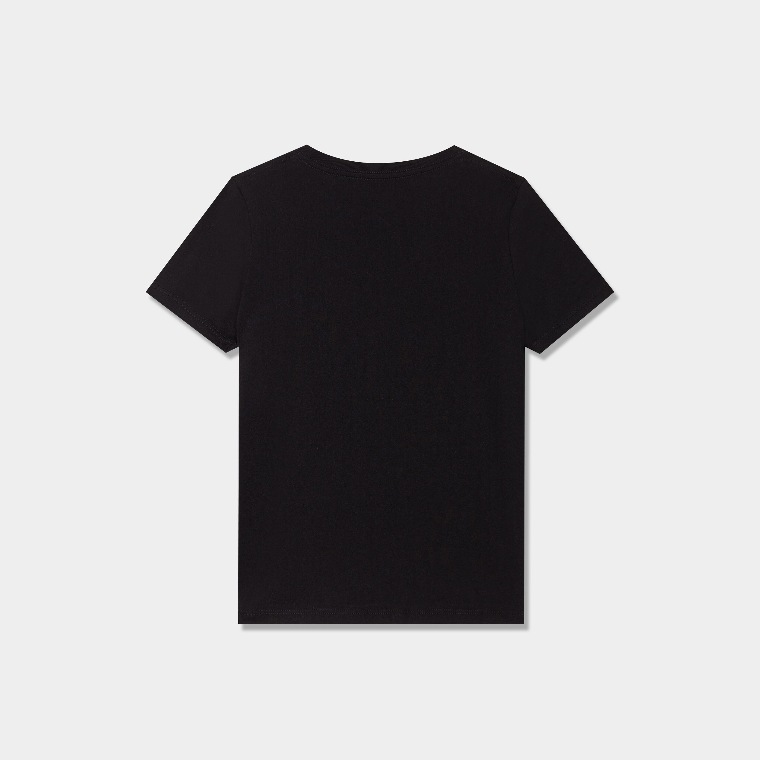 T-shirt manches courtes noir garçon