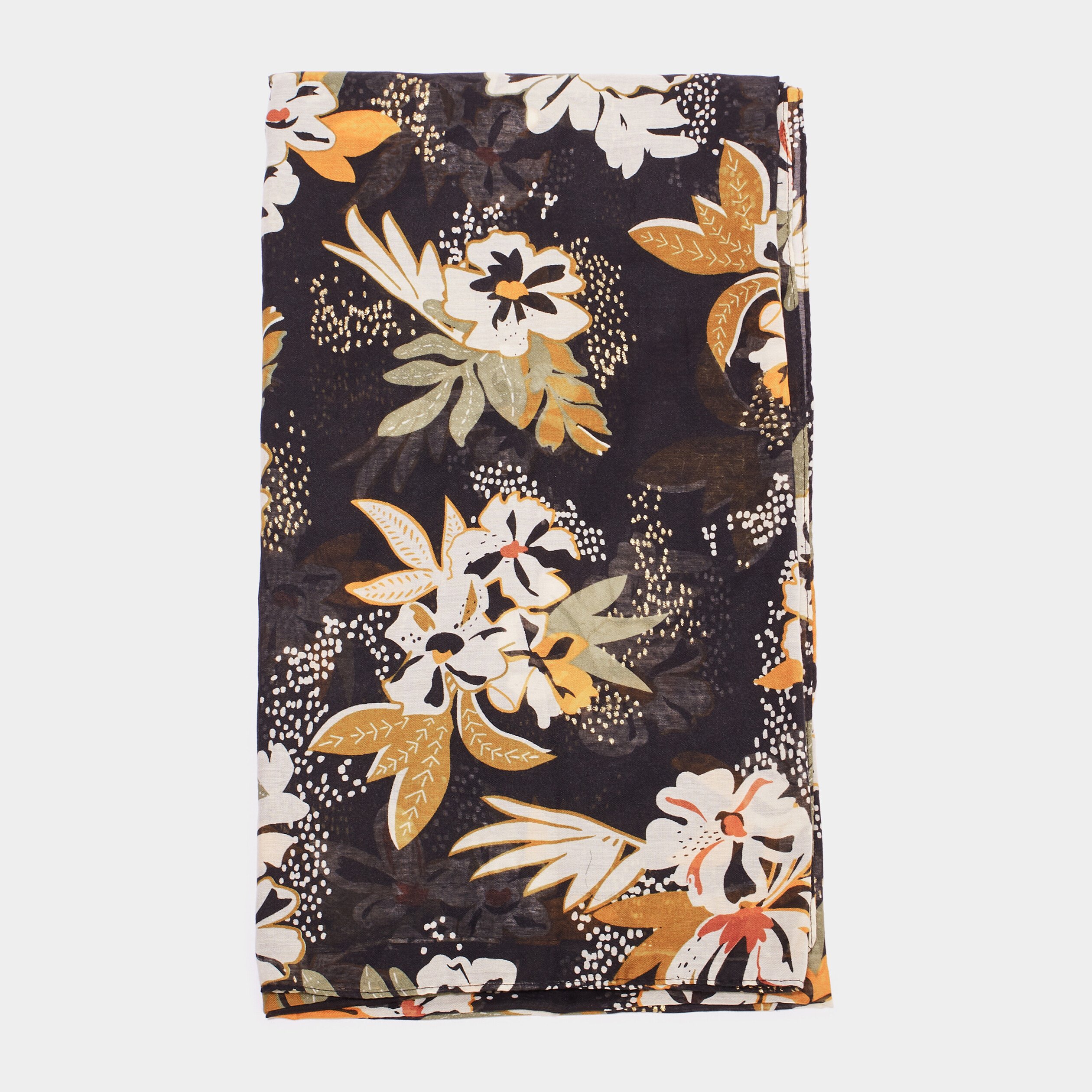 foulard noir femme Foulard noir femme