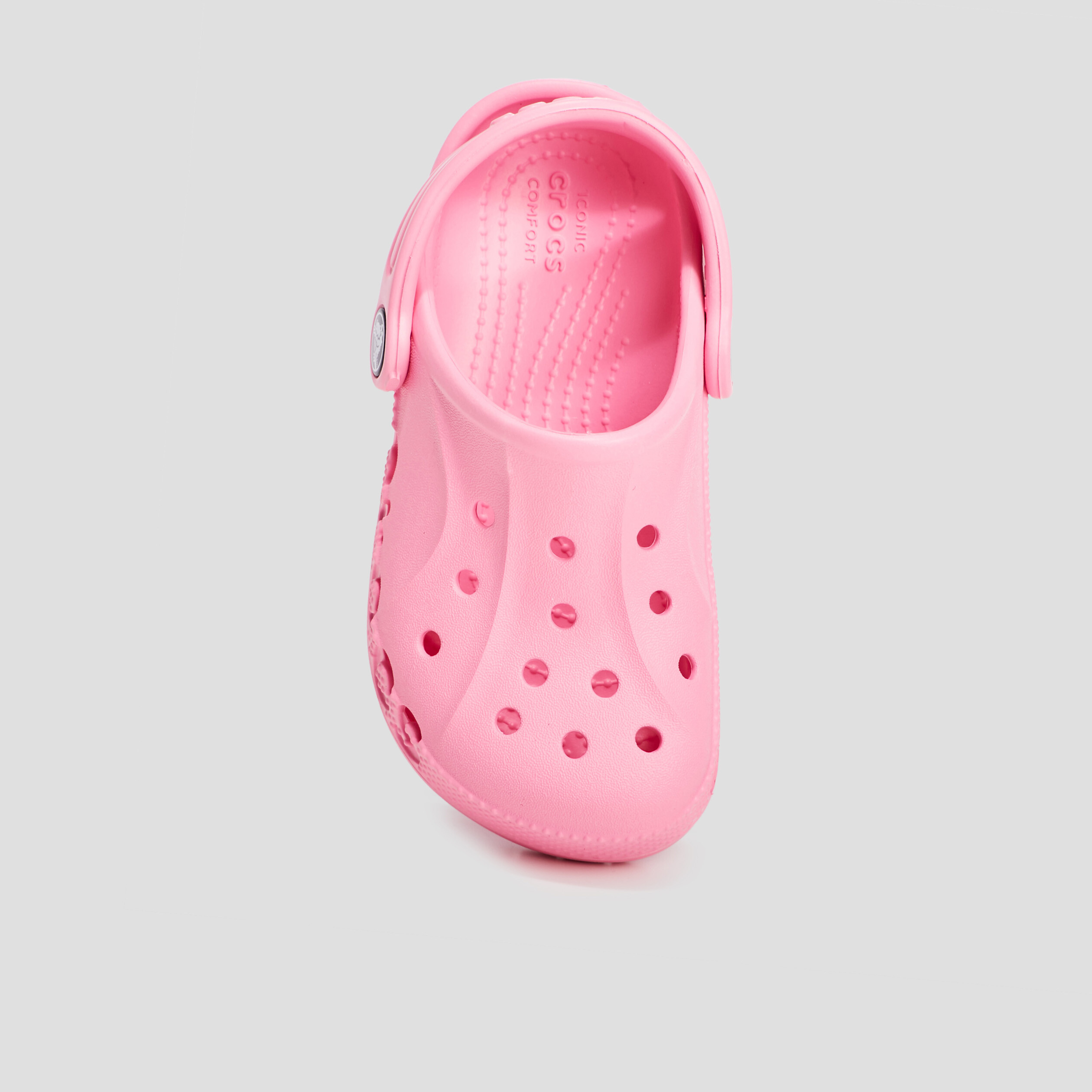 Mules de plage Crocs rose fille