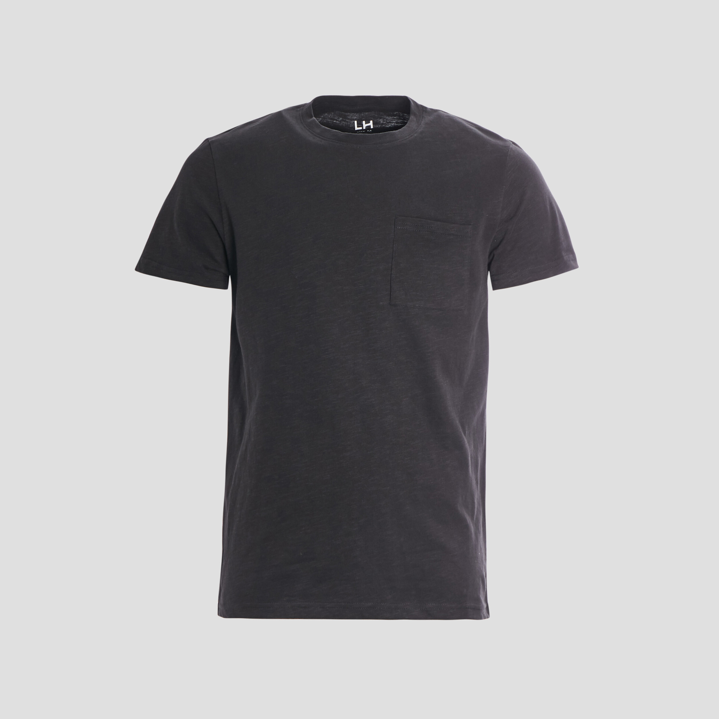 T-shirt manches courtes noir homme