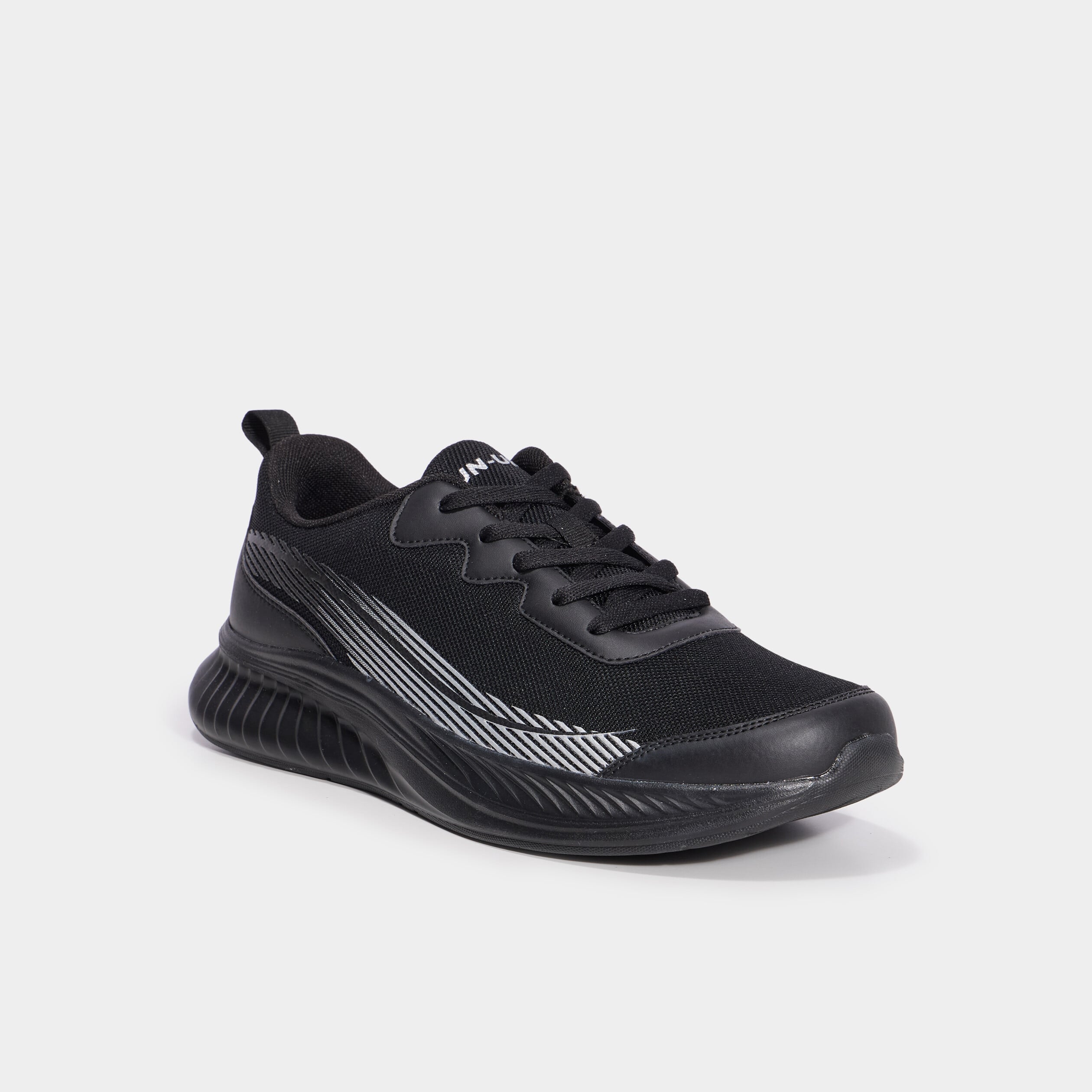 Baskets running noir homme