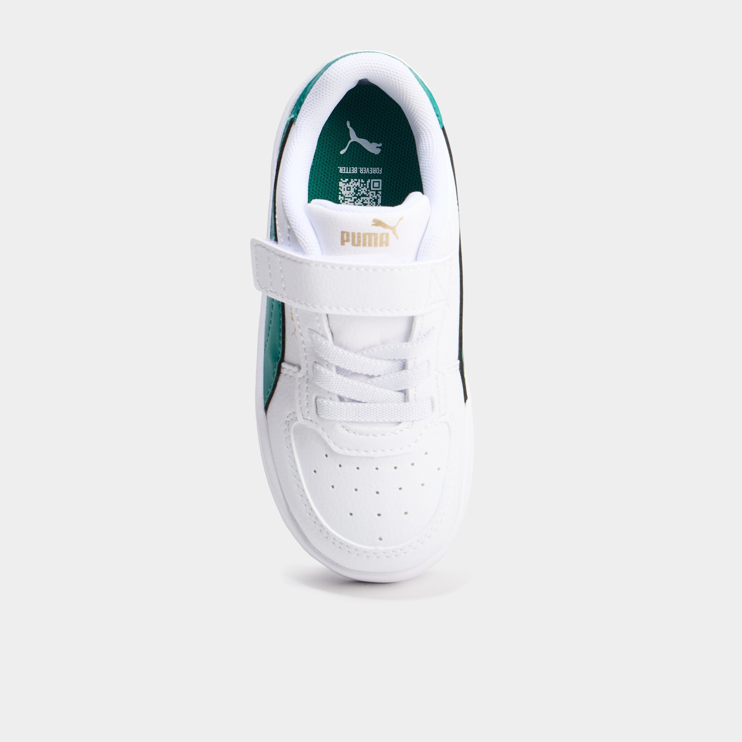 tennis basses a scratchs puma caven 20 vert garcon Tennis basses à scratchs Puma Caven 2.0 vert garçon