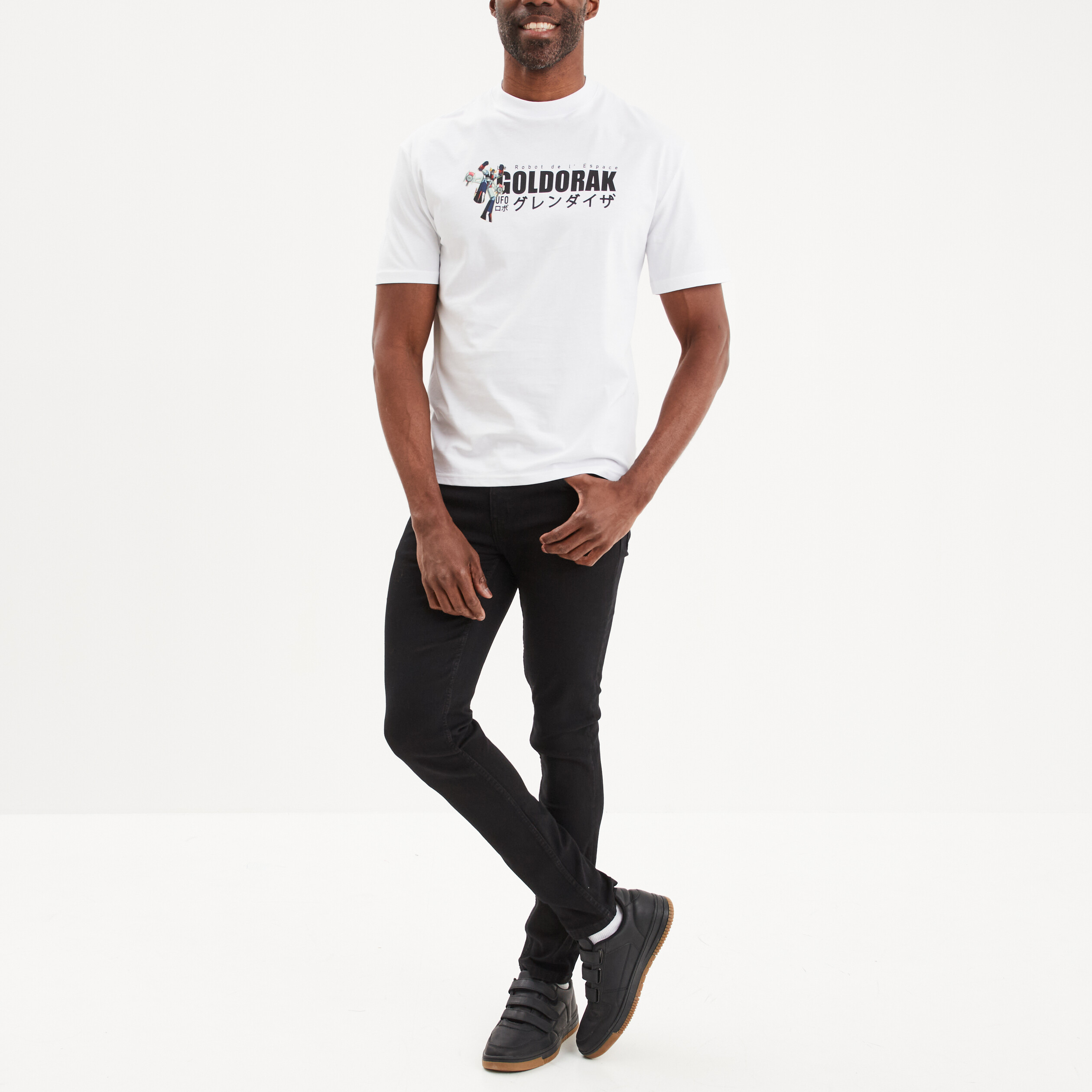 jeans skinny 5 poches denim noir homme Jeans skinny 5 poches denim noir homme