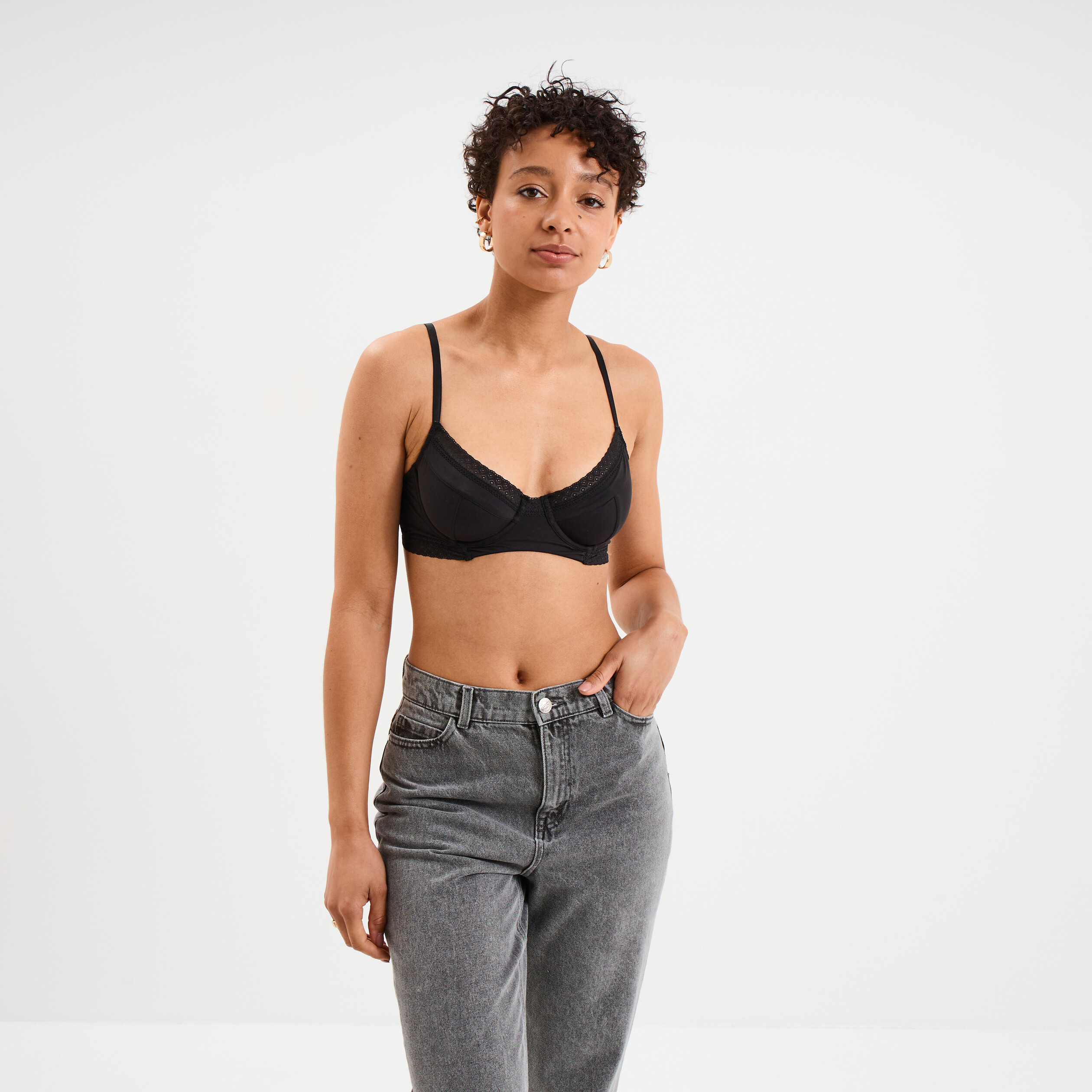 Soutien-gorge Diesel Femme Taille 85B - Noir Classique - Neuf Avec étiquettes
