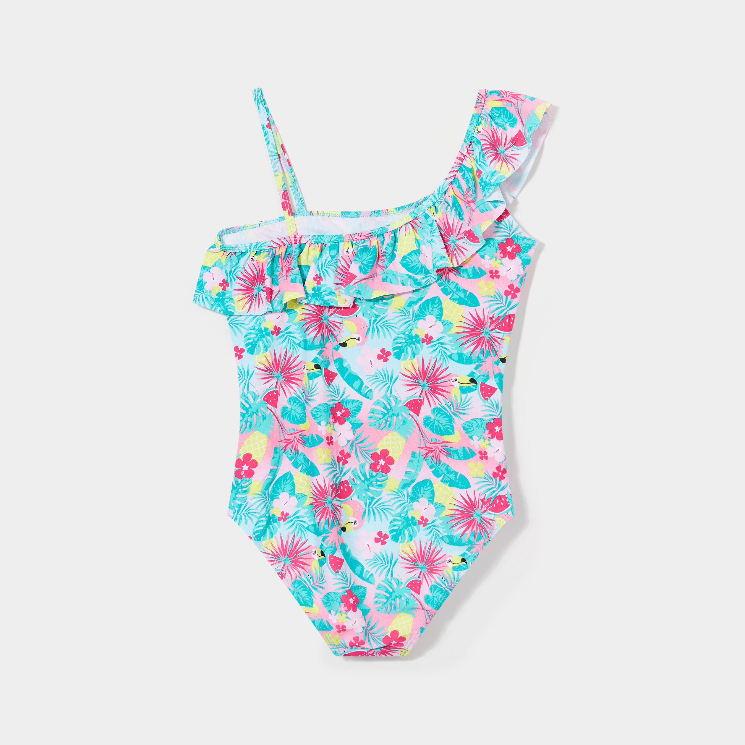 maillot de bain une piece rose clair fille Maillot de bain une pièce rose clair fille