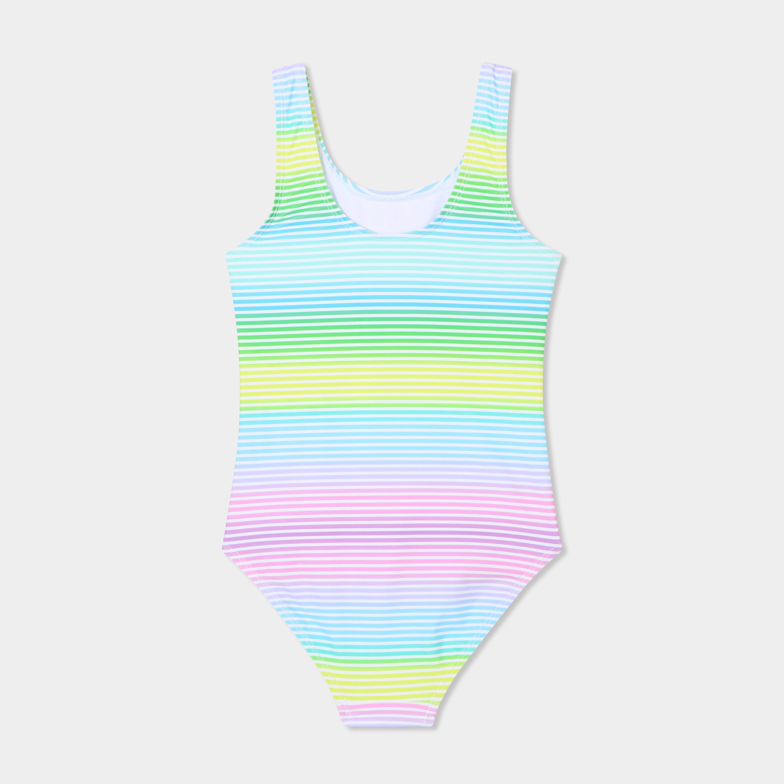 maillot de bain une piece multicolore fille Maillot de bain une pièce multicolore fille