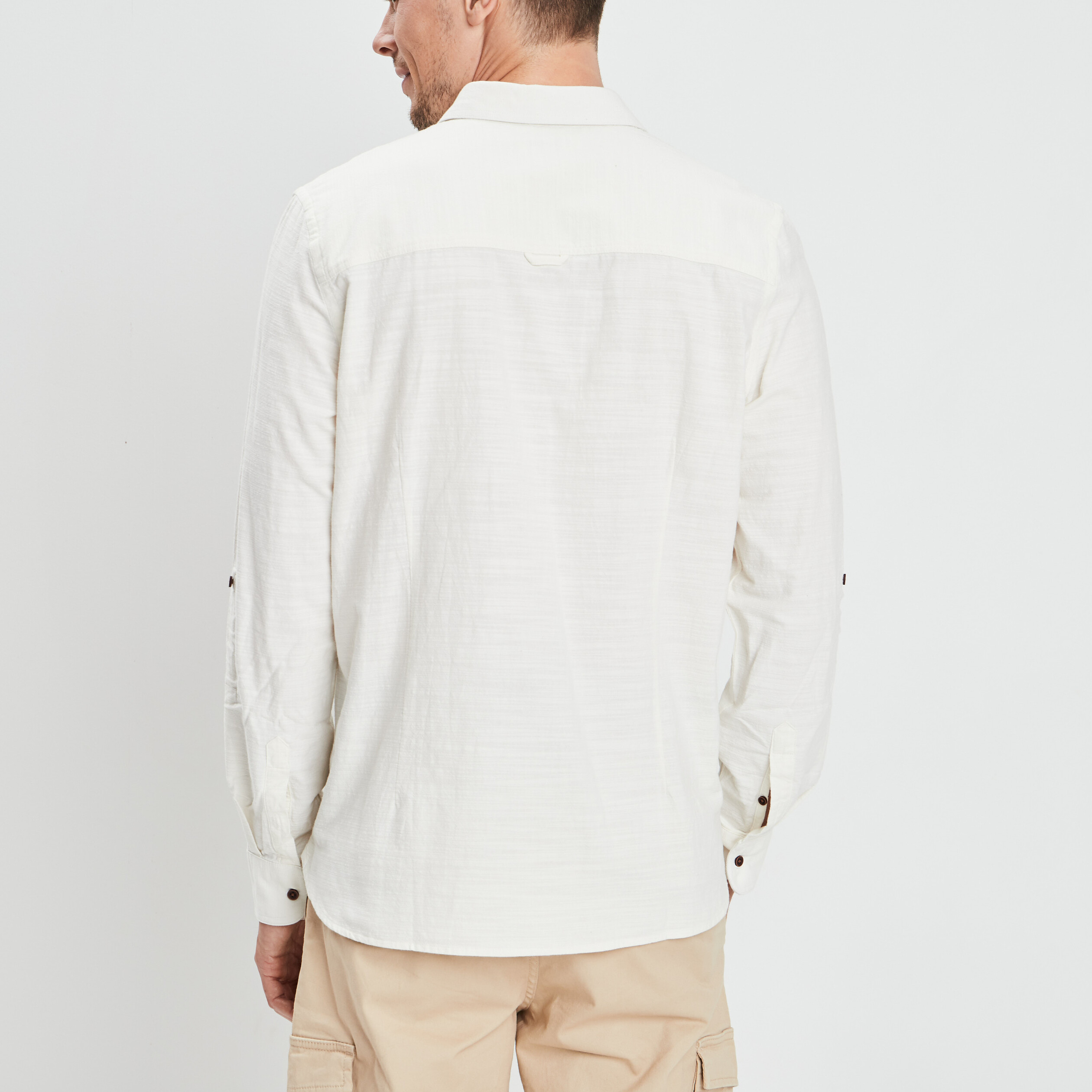 Chemise ivoire homme deals