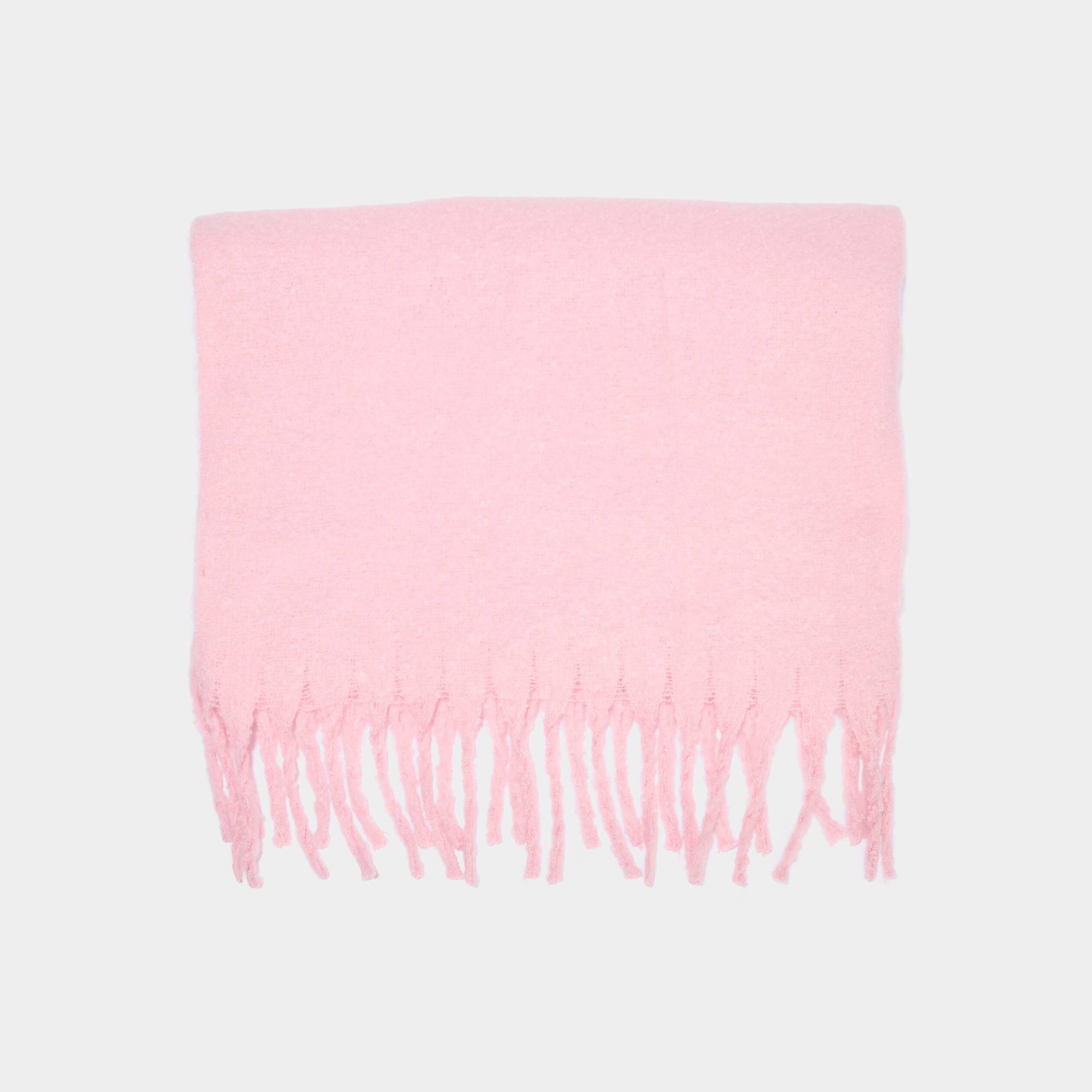 &Eacute;charpe &agrave; franges rose fille