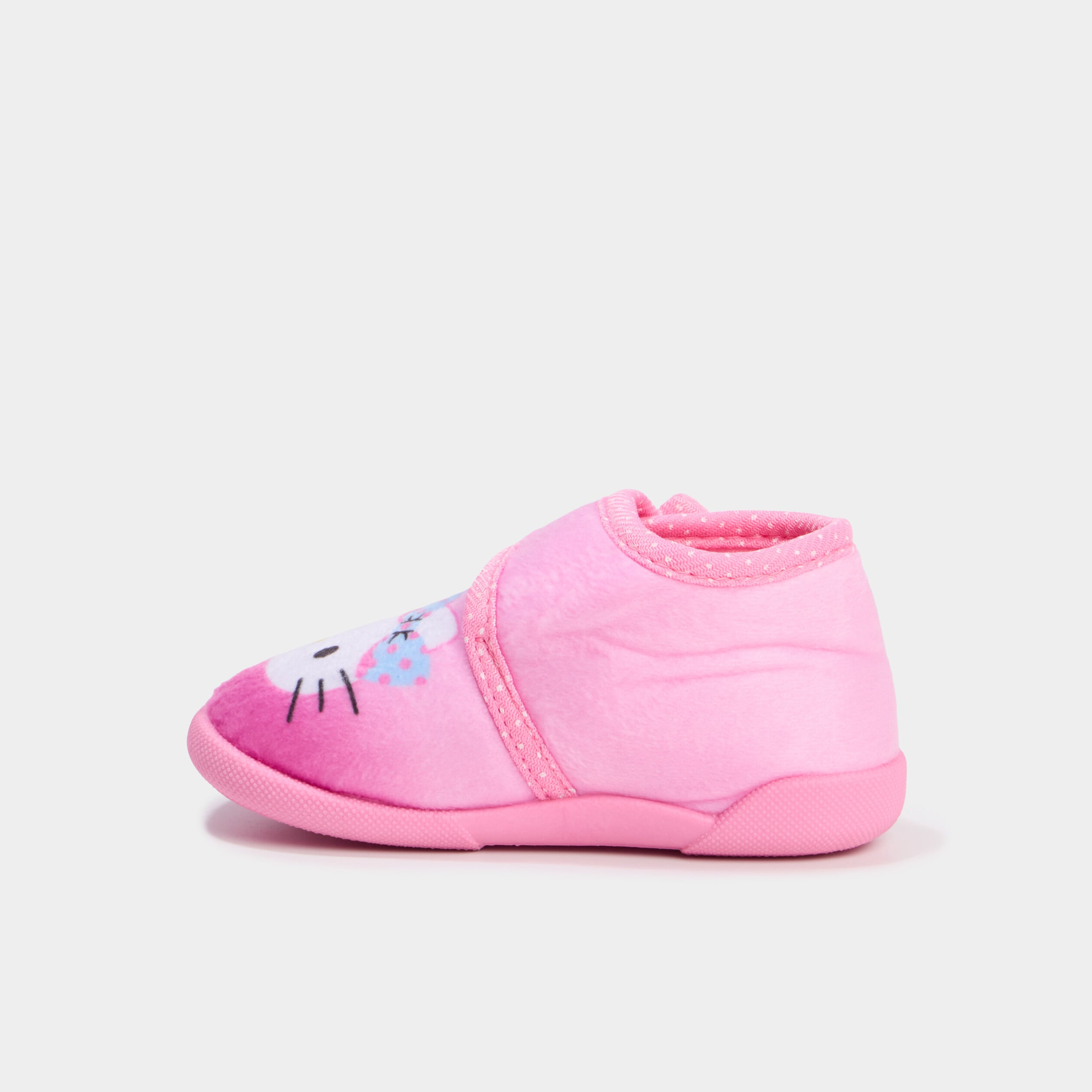 Chaussons bottillons Hello Kitty rose b&eacute;b&eacute; fille