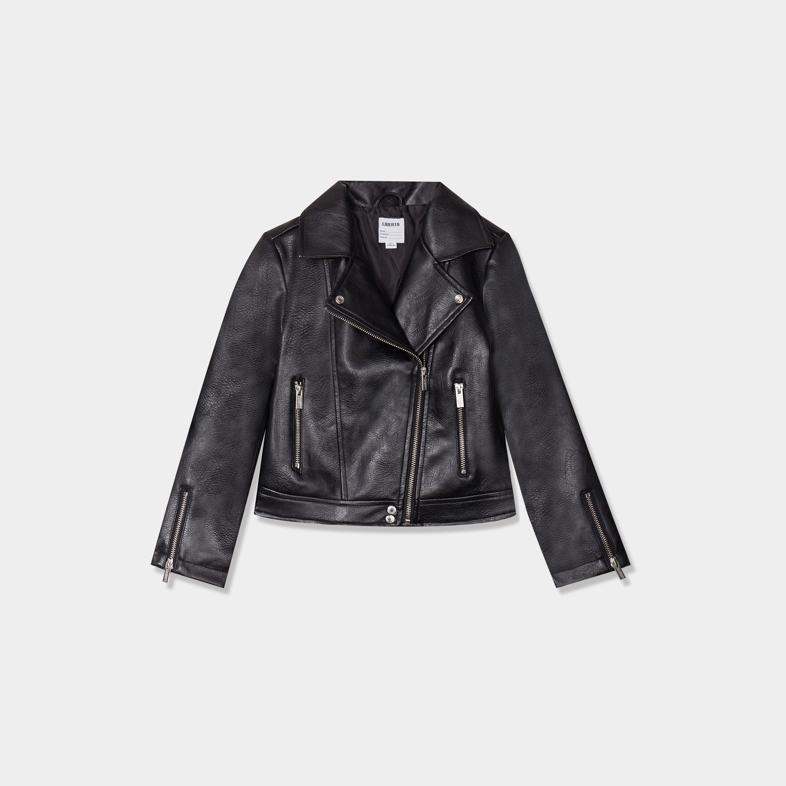 Veste Simili Blouson Cuir GarÃ§on 12 Ans Ado Garçon Blouson Motard