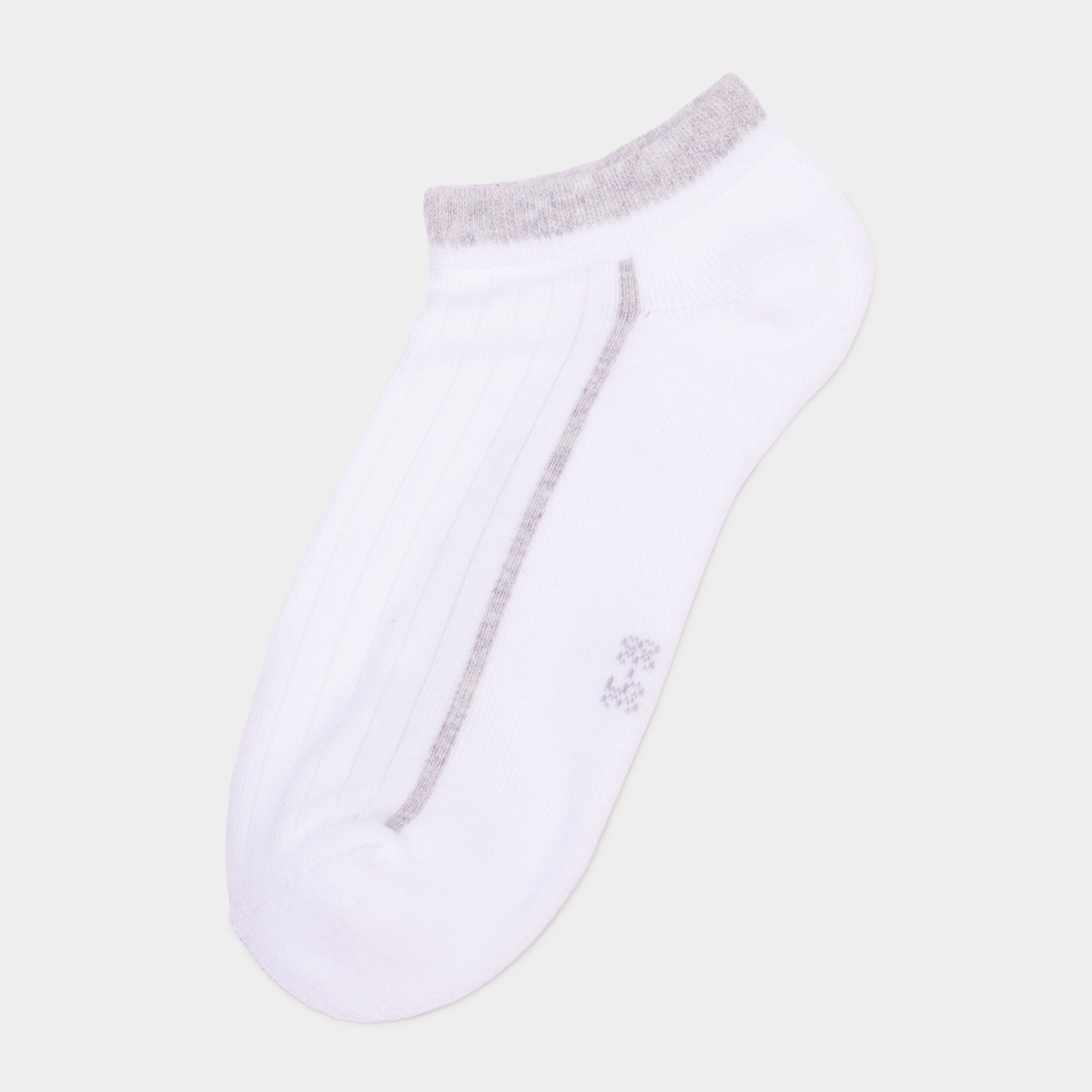 Lot 5 paires chaussettes blanc femme