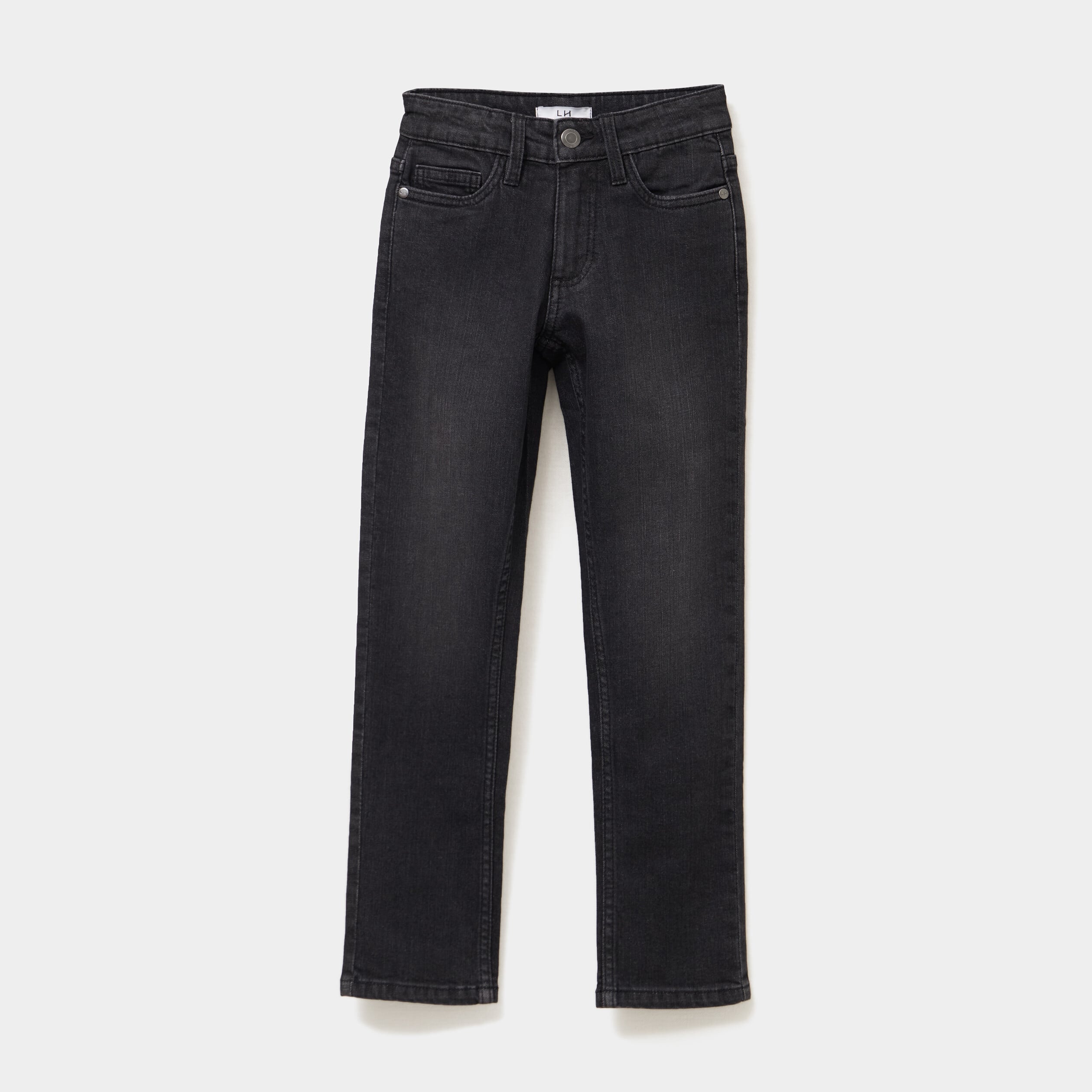 Jeans slim 5 poches denim noir gar&ccedil;on