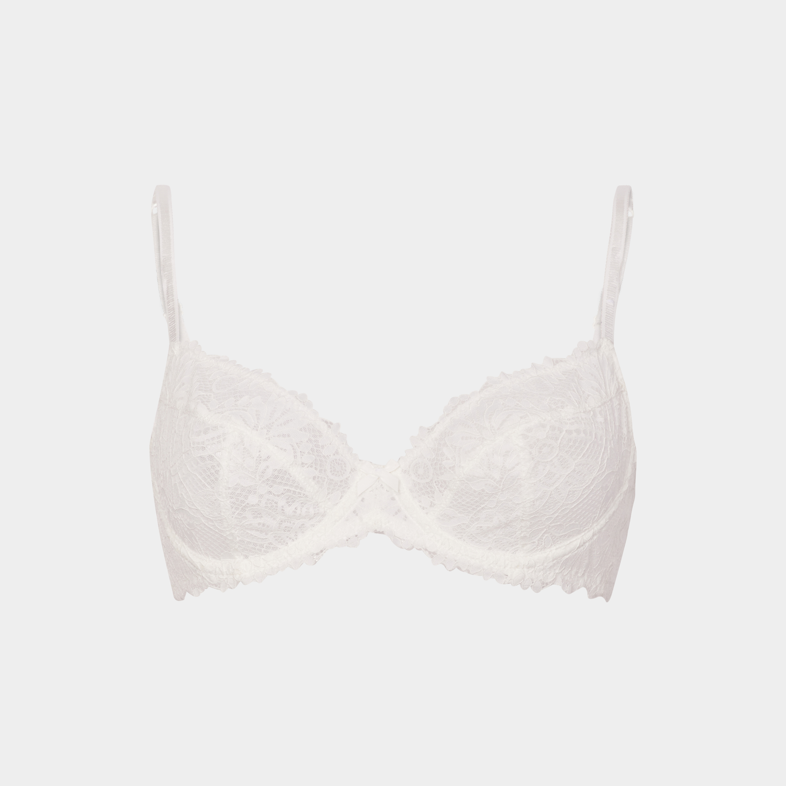 Soutien-gorge emboîtant dentelle blanc femme