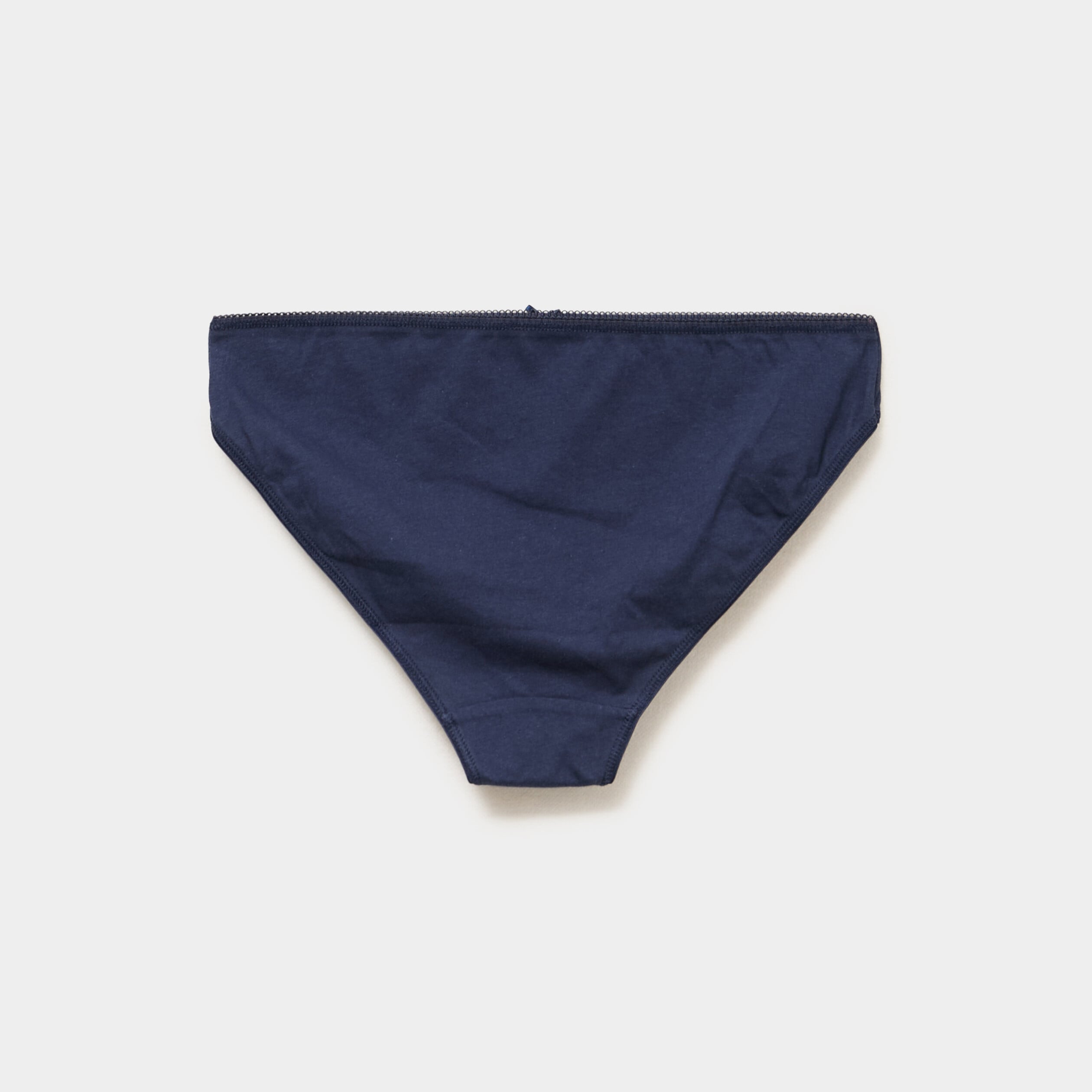 Lot 5 culottes coton bleu marine femme