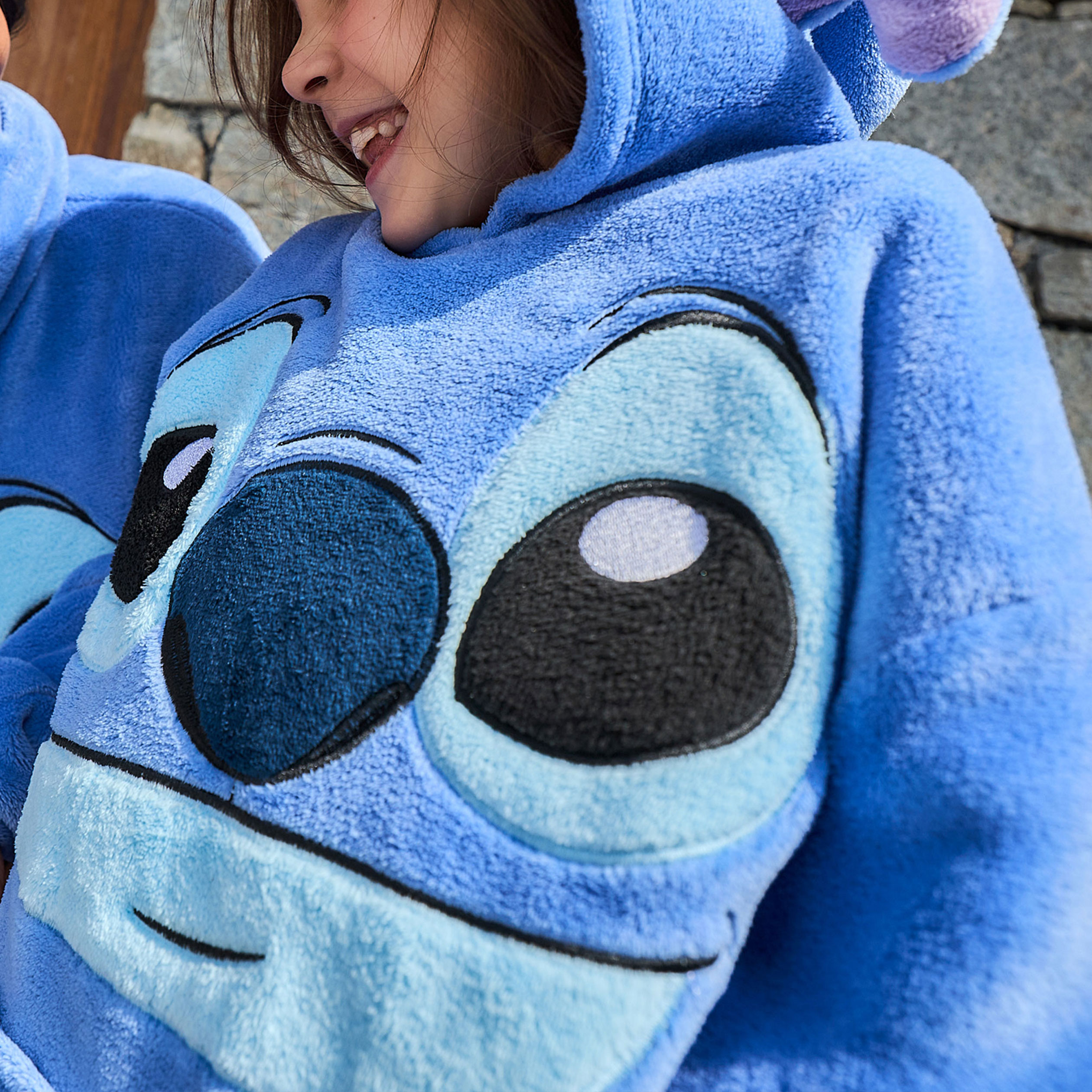 Stitch Surpyjama Fille 14 Ans Sweat Pyjama à Capuche Velours